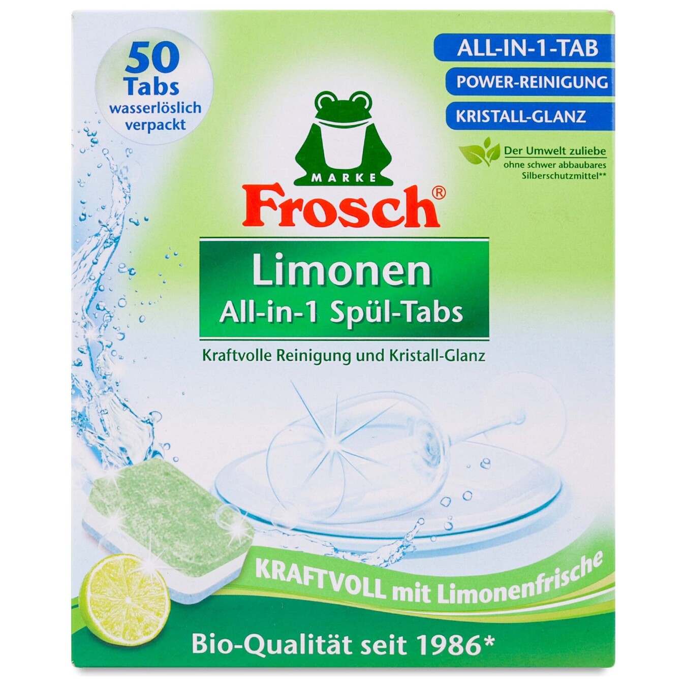 Frosch Lemon dishwasher tablets 50pcs*20g