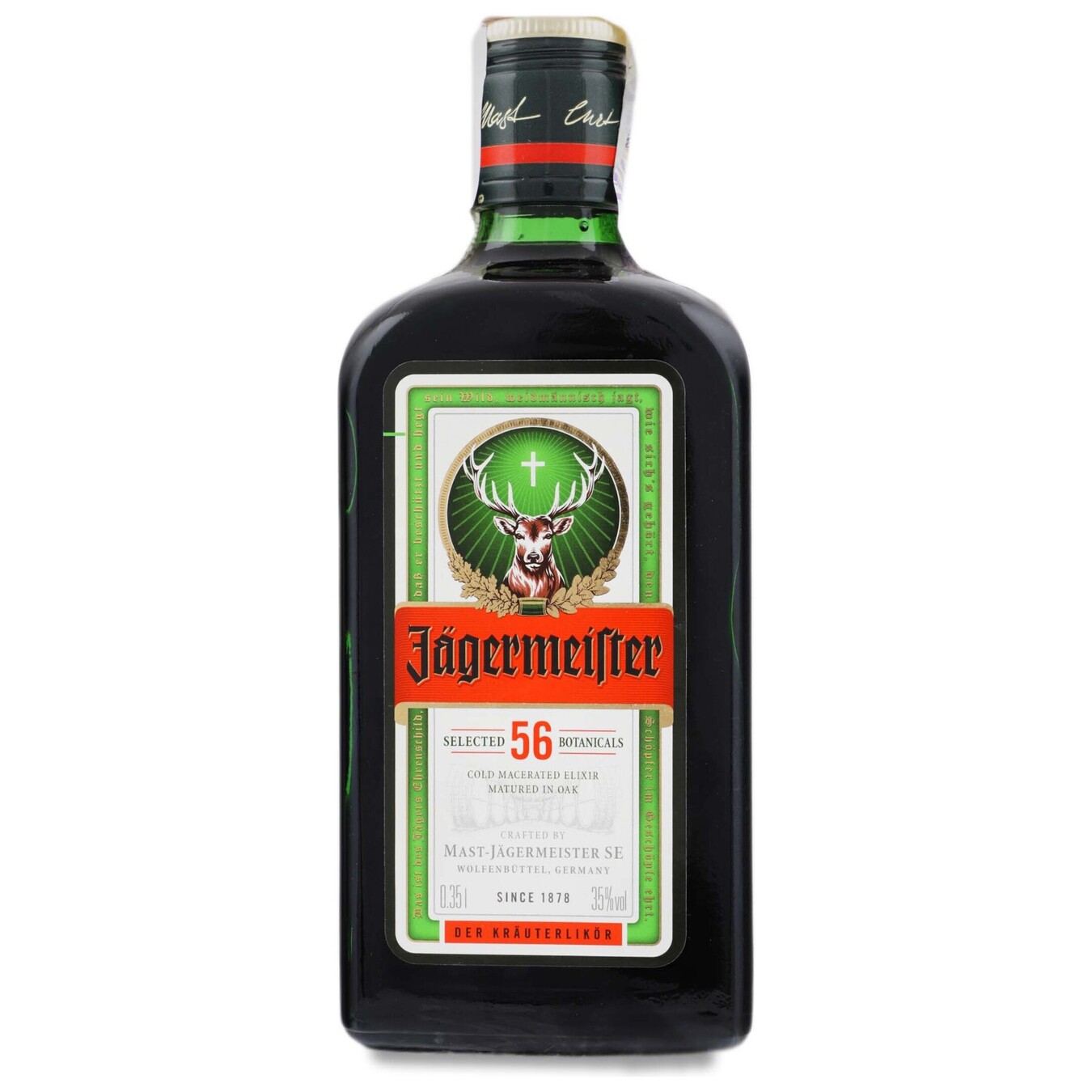 Liqueur Jagermeister square 35% 0.35 l