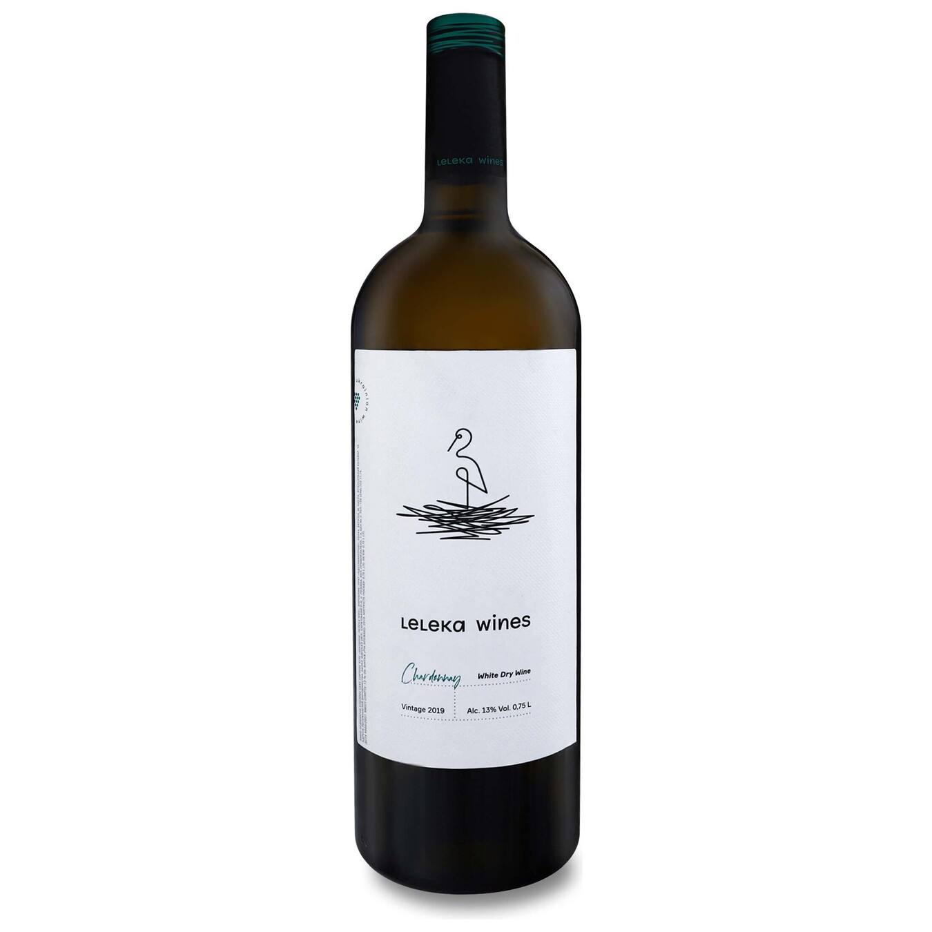 Вино Leleka Wines Chardonnay біле сухе 13% 0,75л
