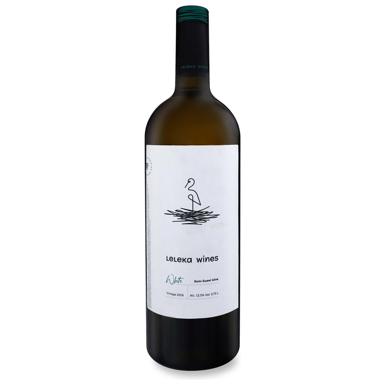Вино Leleka Wines белое полусладкое 12,5% 0,75л