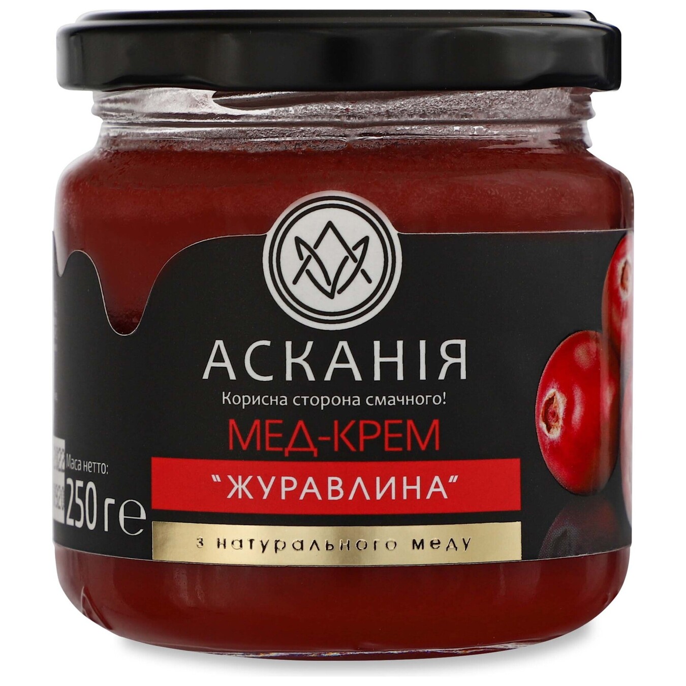 Askania cranberry honey cream 250 g