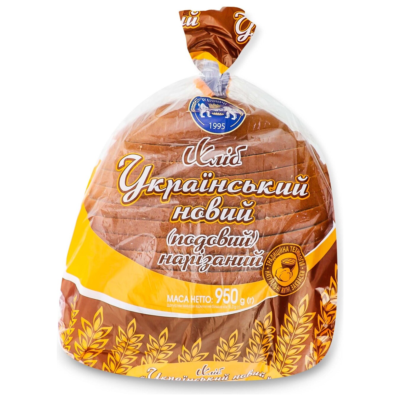 Хліб Кулиничи Український нарізний 950г