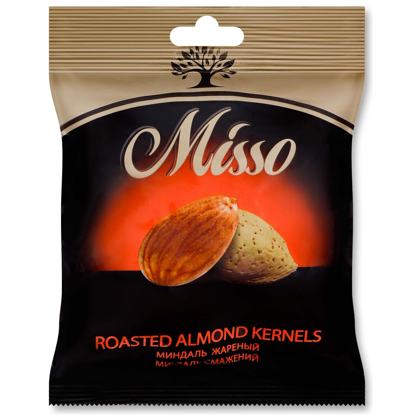 Misso roasted almonds 75g