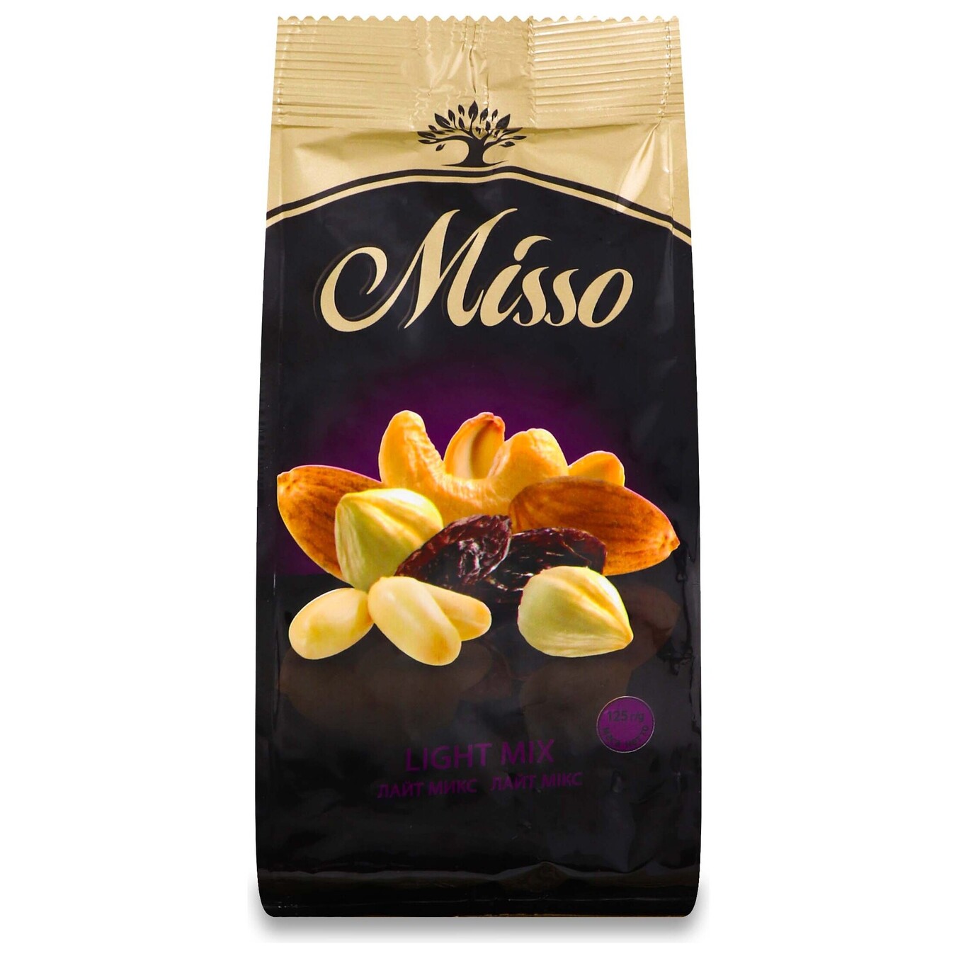 Assorted Misso fruit and nut Light Mix 125