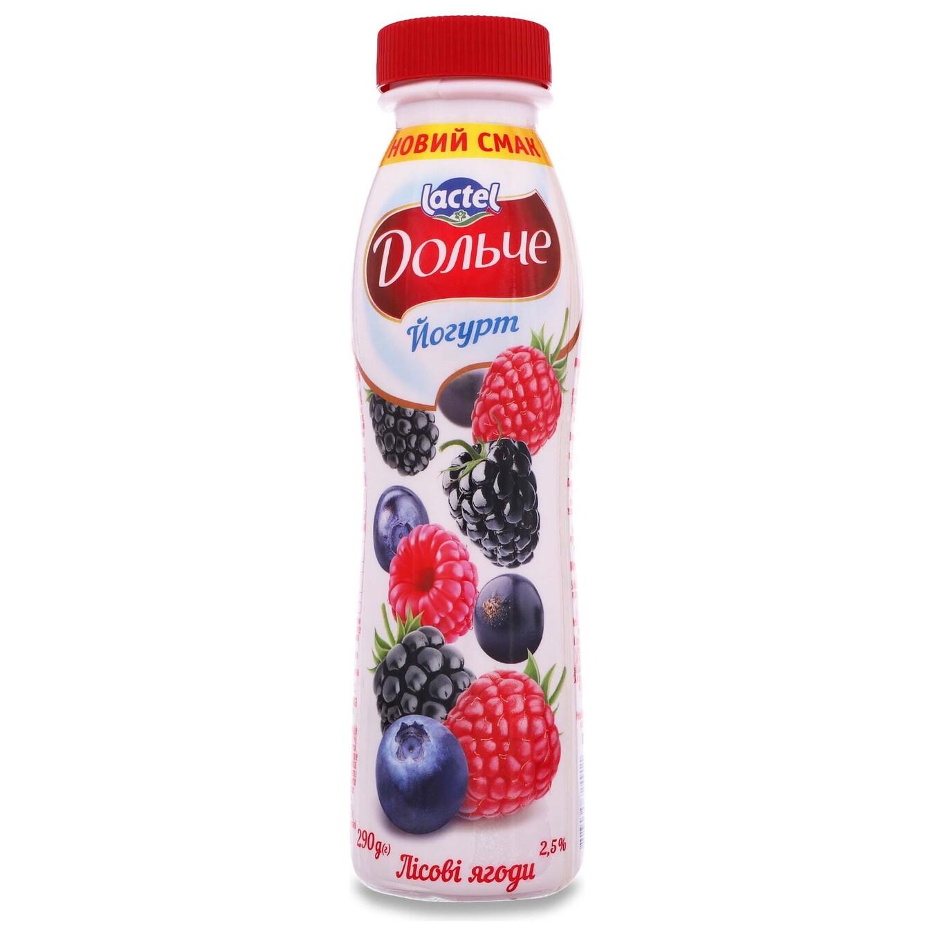 Йогурт Дольче з наповнювачем лісовi ягоди 2,5% 290г