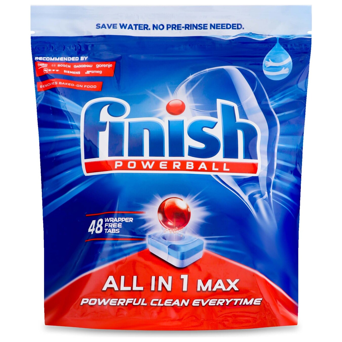 Finish All in 1 tablets for dishwashers 48pcs