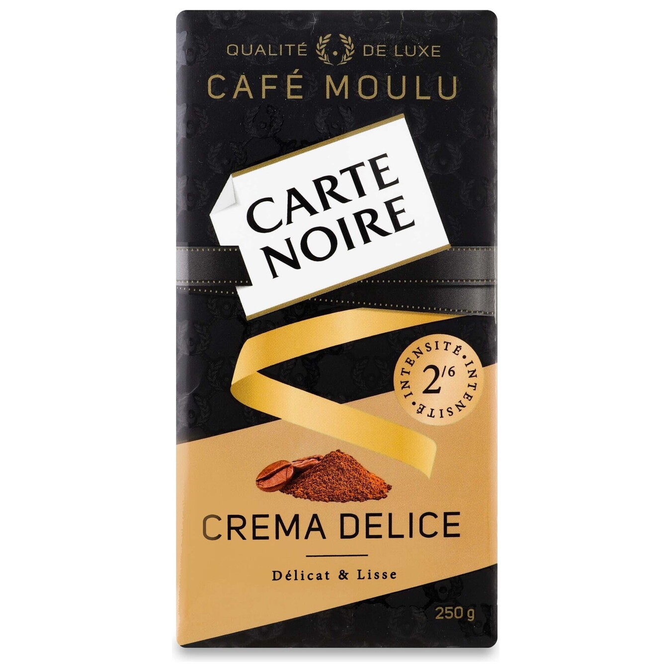Кофе Carte Noire натурально жареный молотый крем делис 250г
