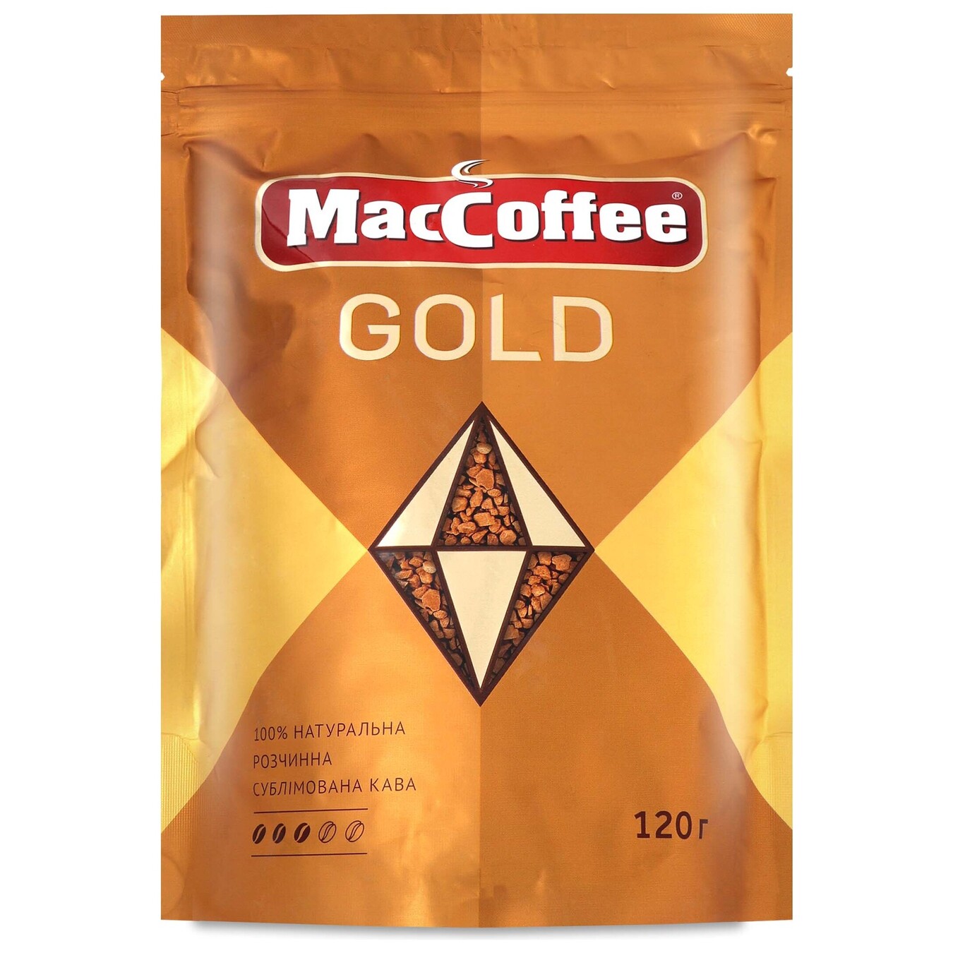 Кофе растворимый Голд MacCoffee 120г