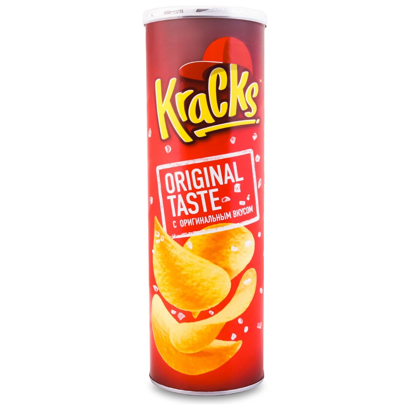 Kracks potato chips with original taste 160g