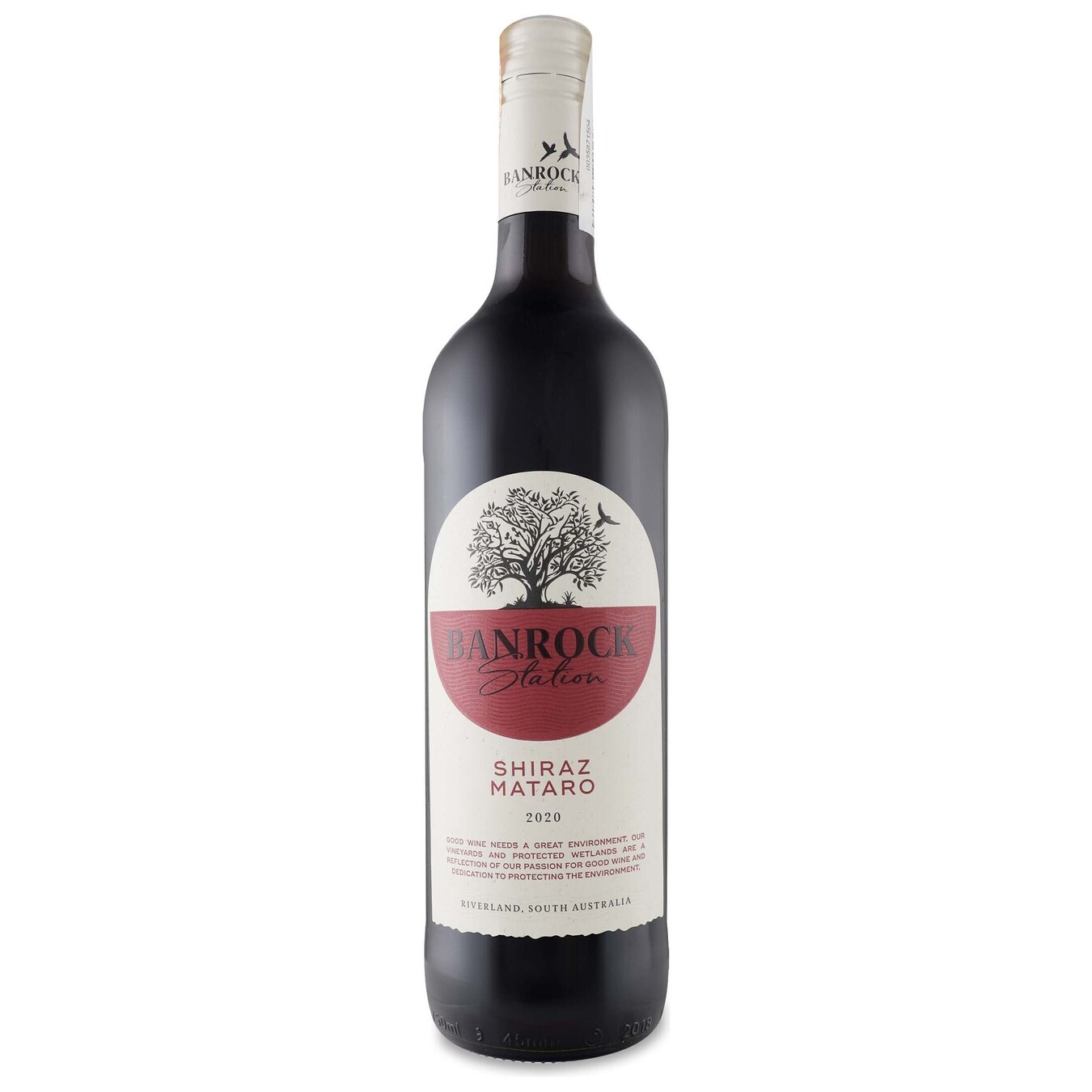 Вино Banrock Station Shiraz Mataro червоне сухе 12% 0,75л