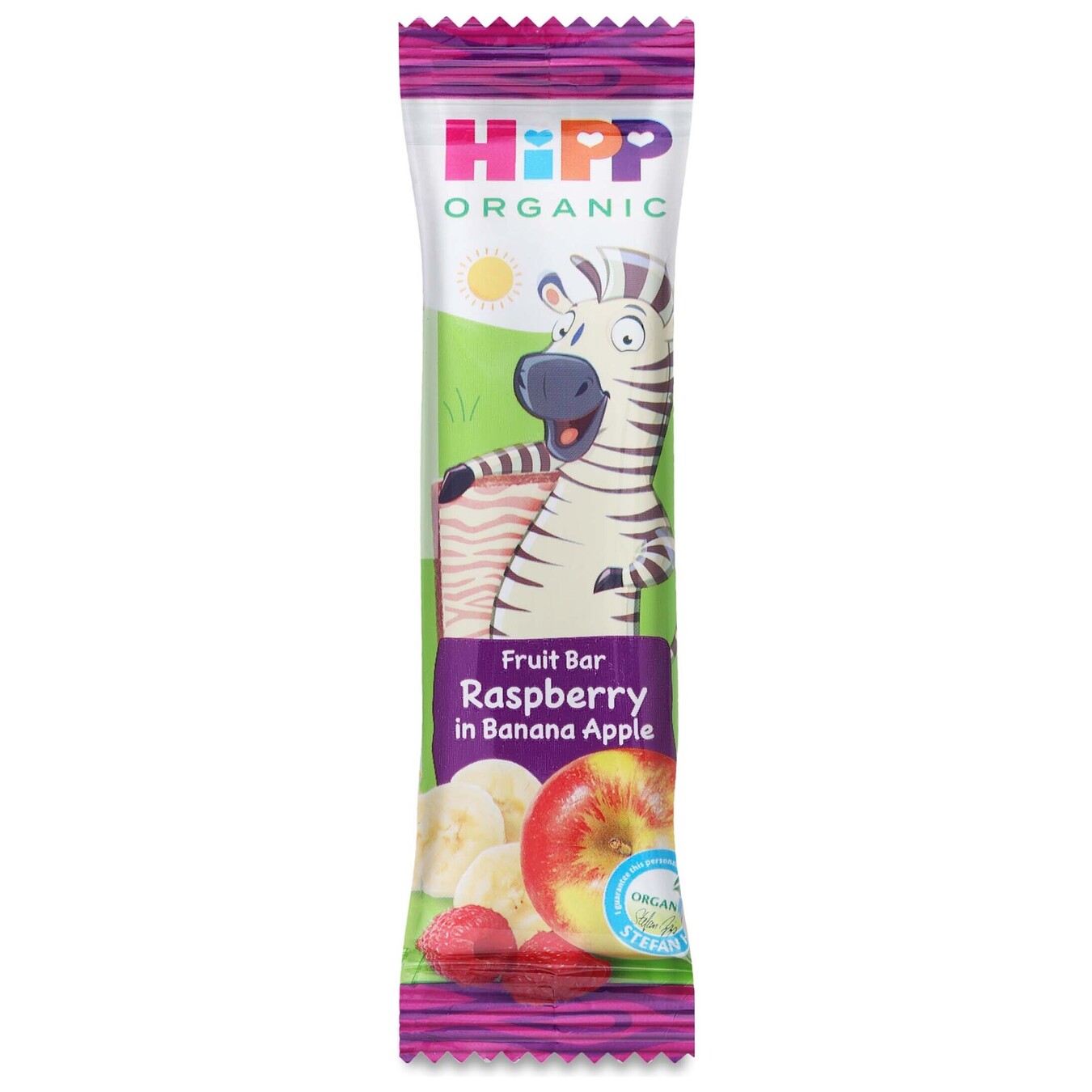 Bar HiPP organic Raspberry/Banana/Apple 23g