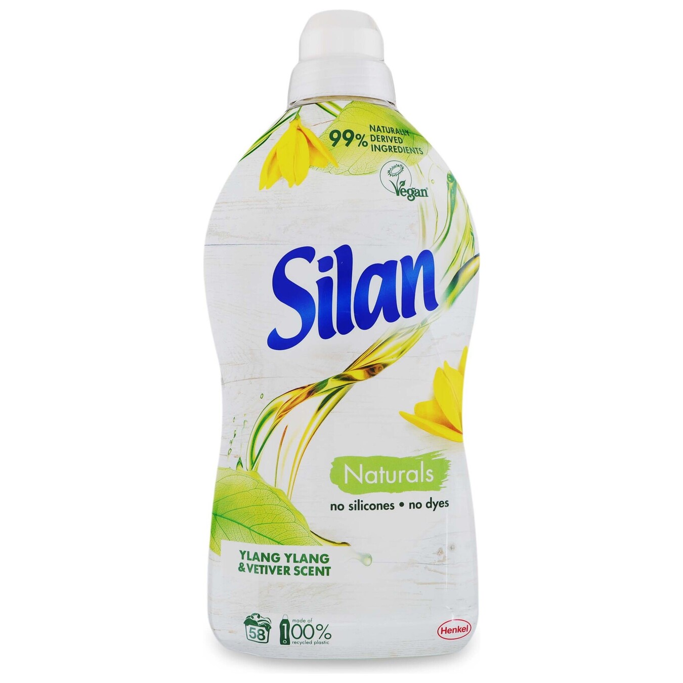Silan Naturals fabric softener Ylang-Ylang and vetiver aromas 1450 ml