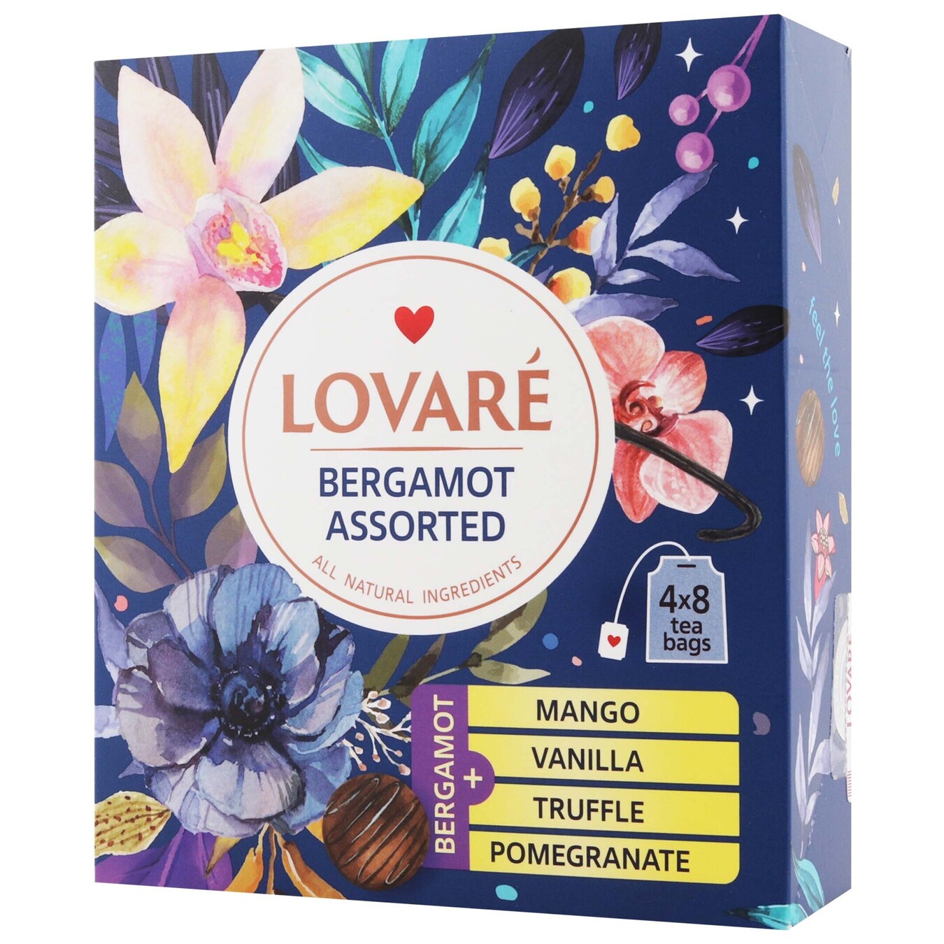 Lovare Assorted Black tea Bergamot 4 * 8 pcs 2