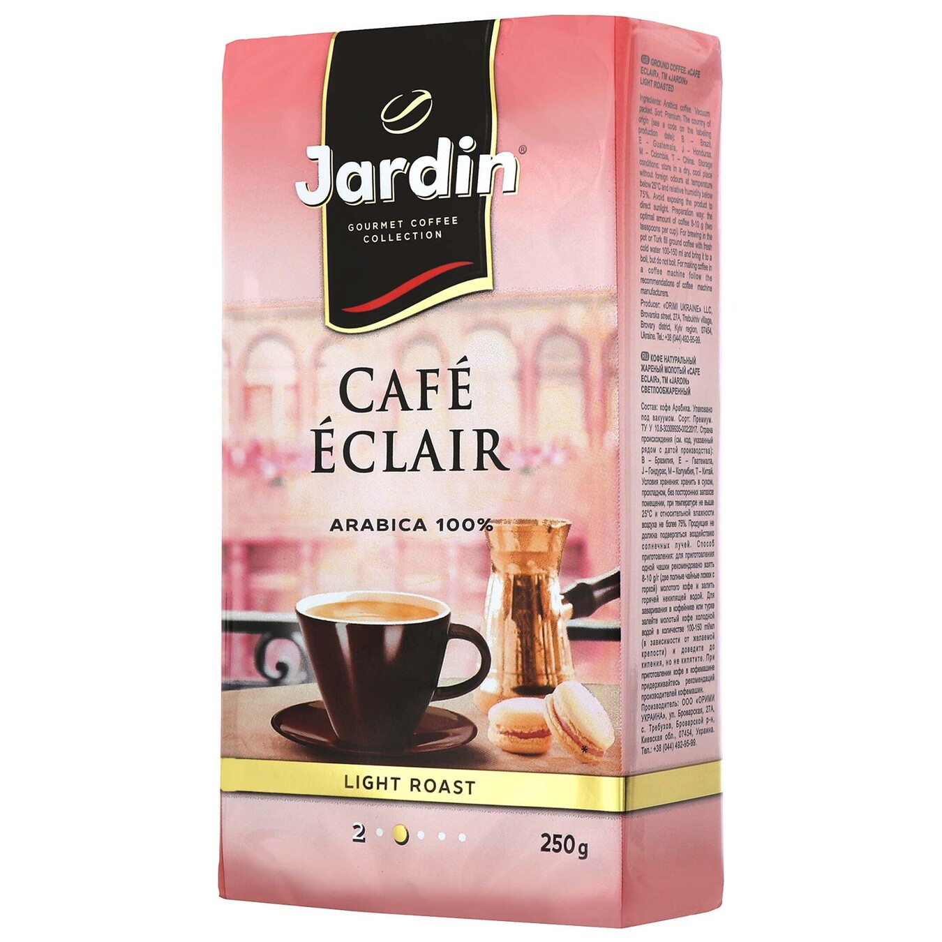 Jardin Cafe Eclair Ground Coffee 250g 2