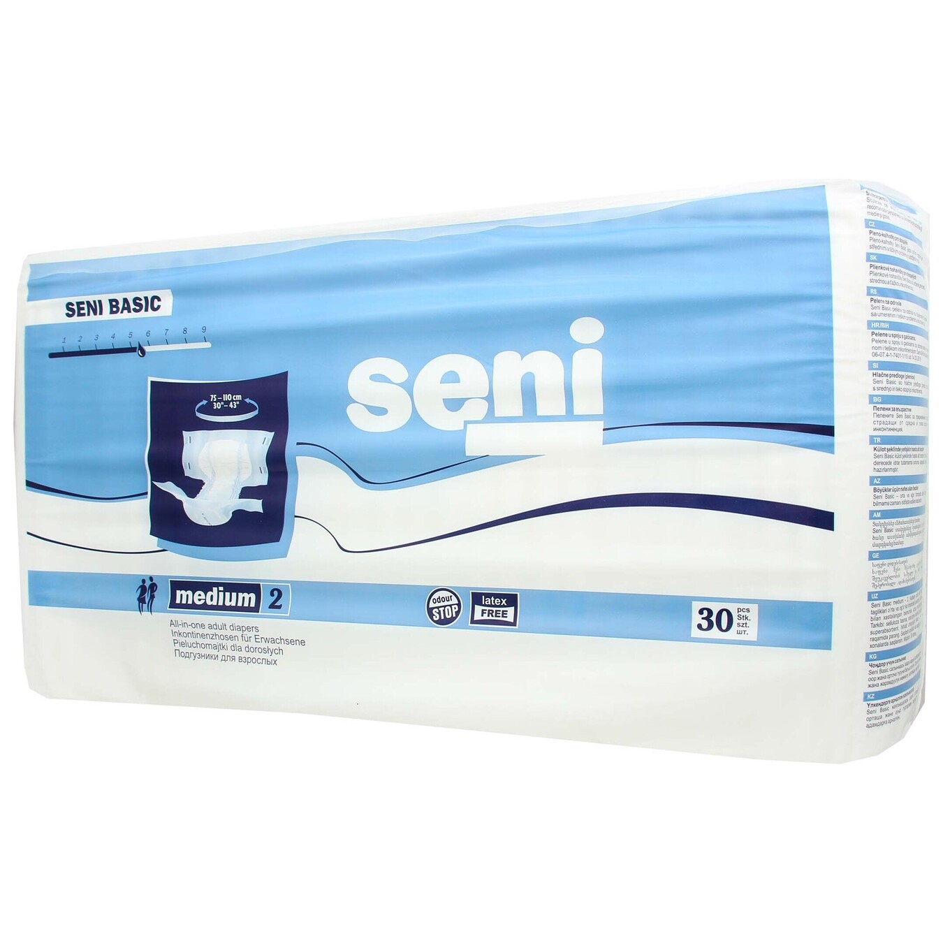 Diapers for adults SENI BASIC medium 30 pcs 2