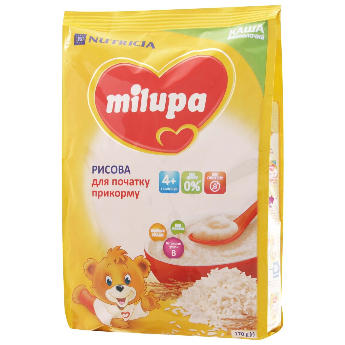 Milupa rice porridge non-dairy from 4 months 170g 2