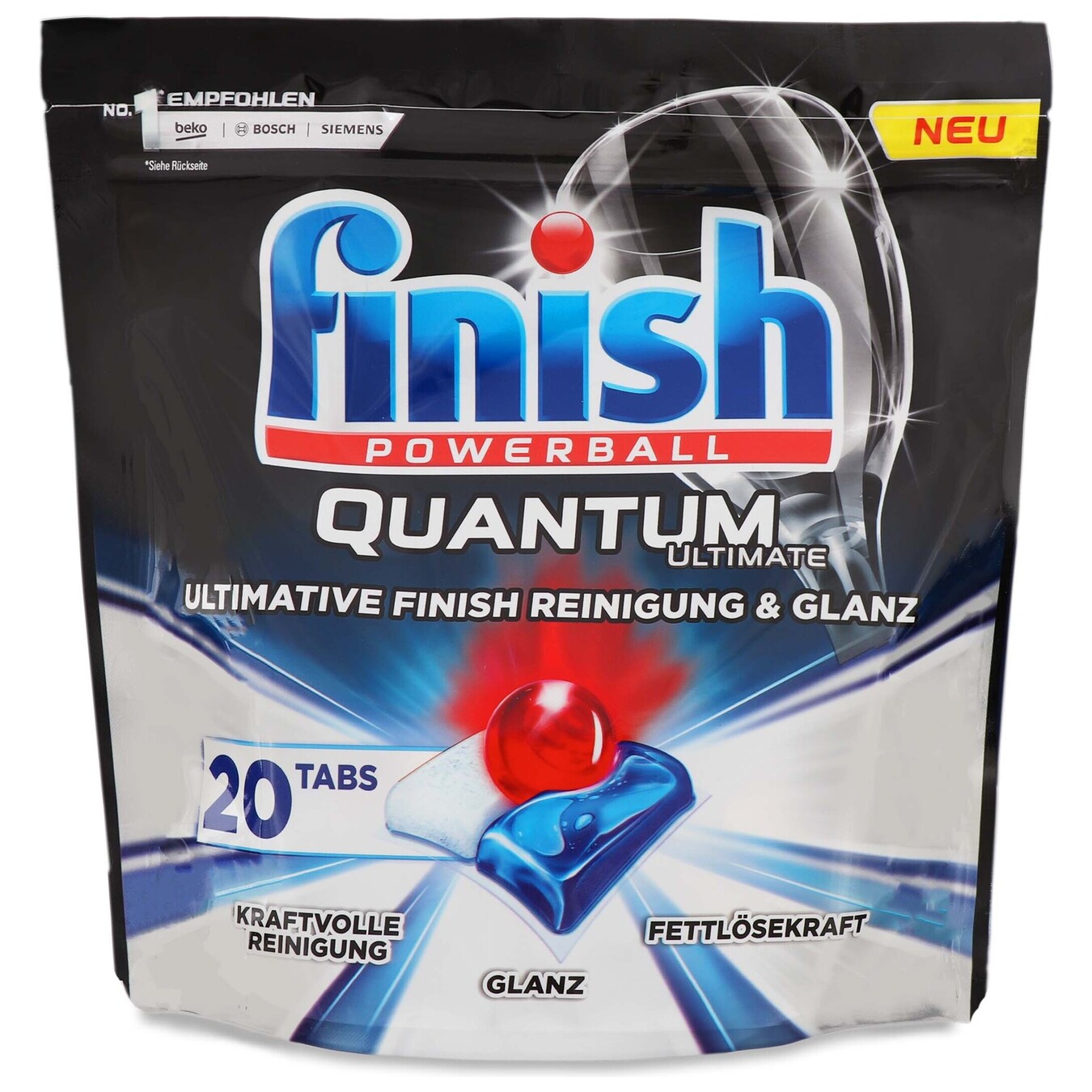 Finish Quantum Ultimate Tablets for Dishwashers 20pcs.