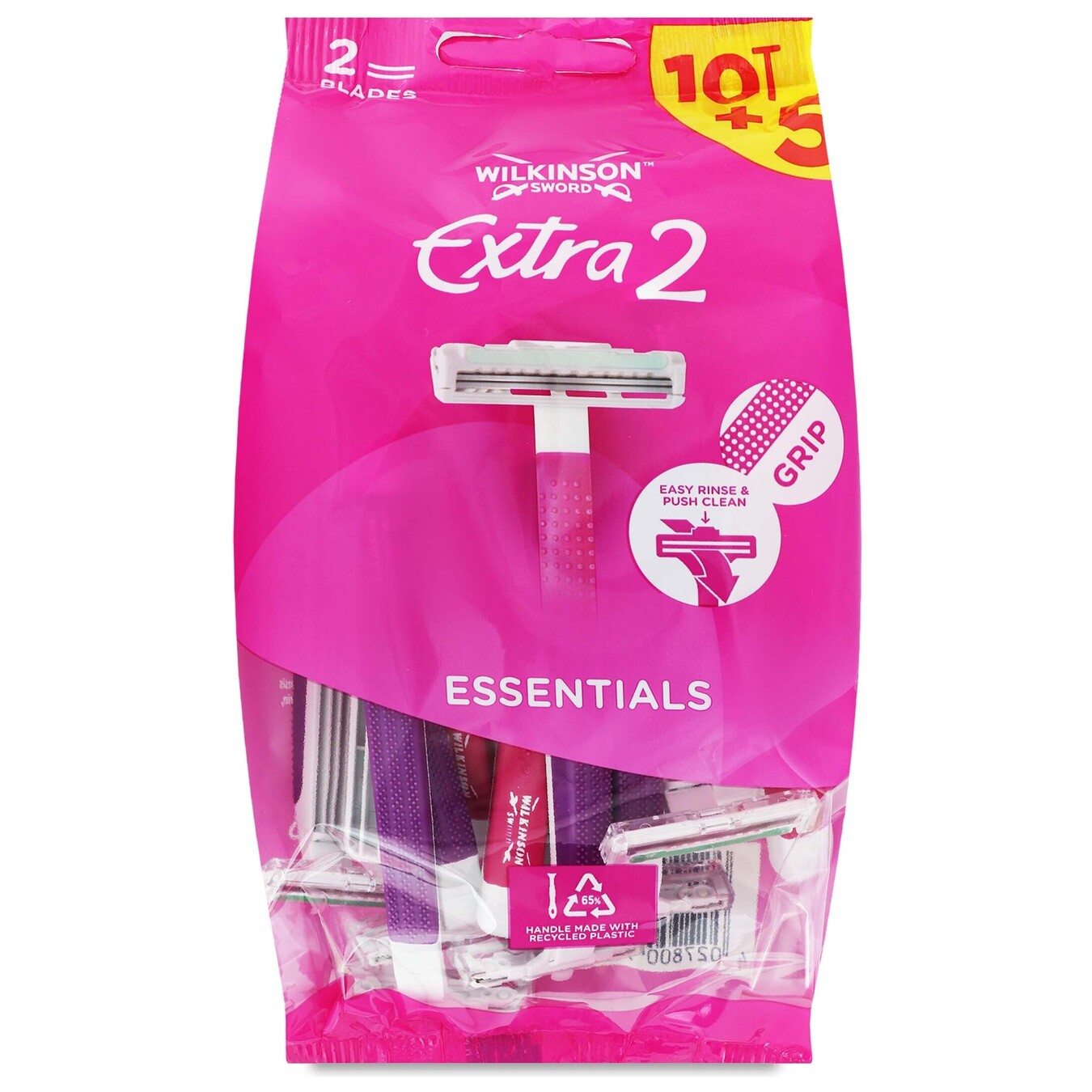 Wilkinson Sword Extra2 Essentials women's razor 15 pcs