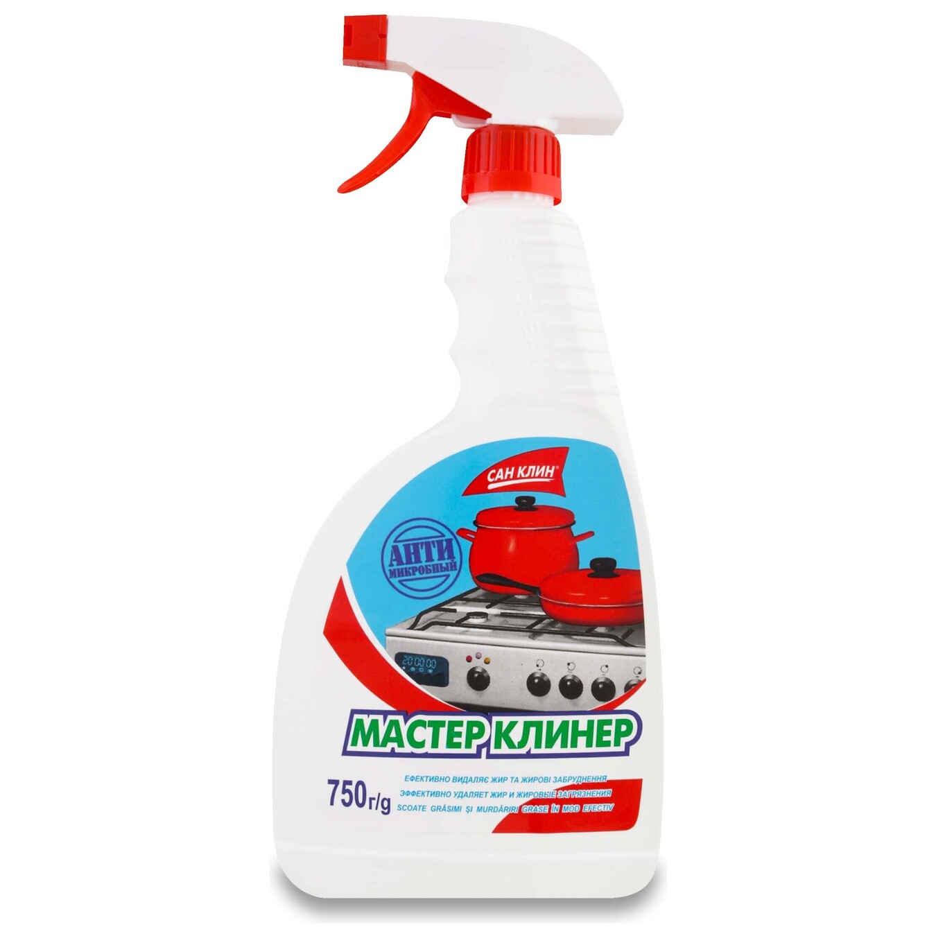 San Clean Grease Remover with Spray 750ml