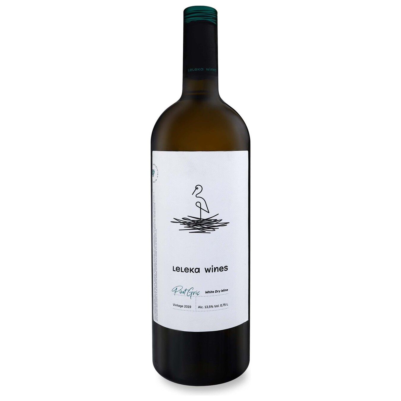 Wine Leleka Wines Pinot Gris White Dry 13,5% 0,75l