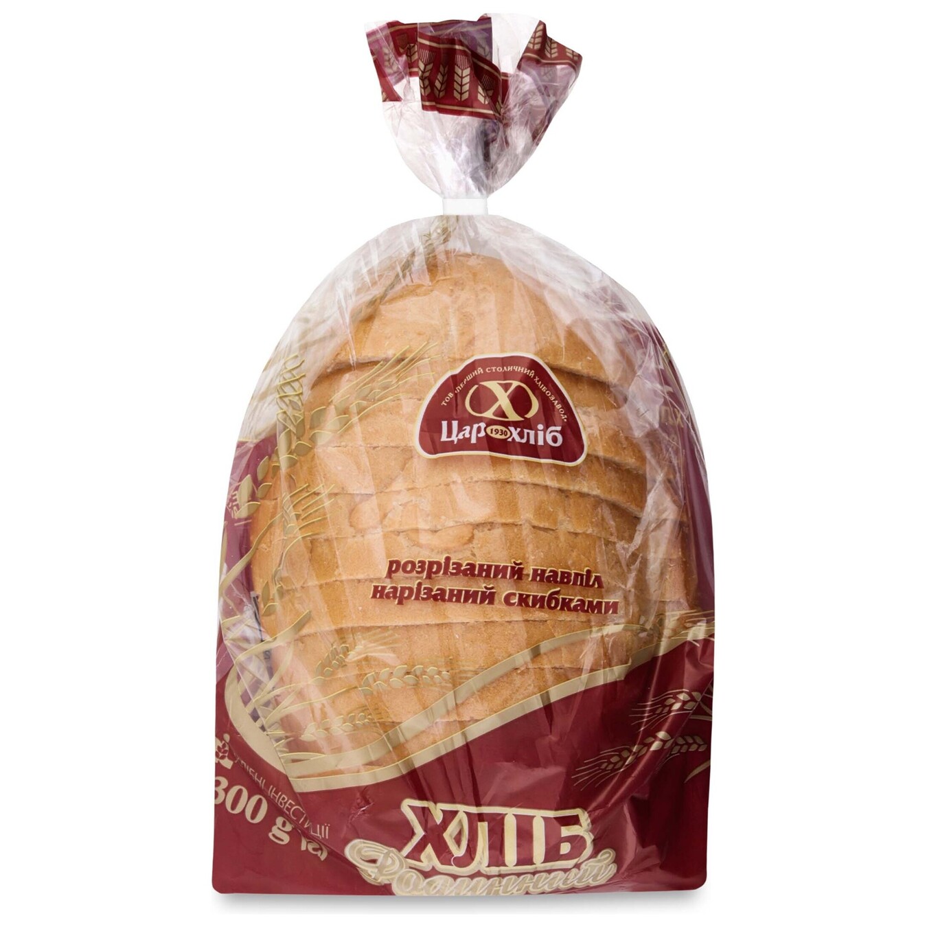 Bread Tsar Hlib Family Half Cut 300g