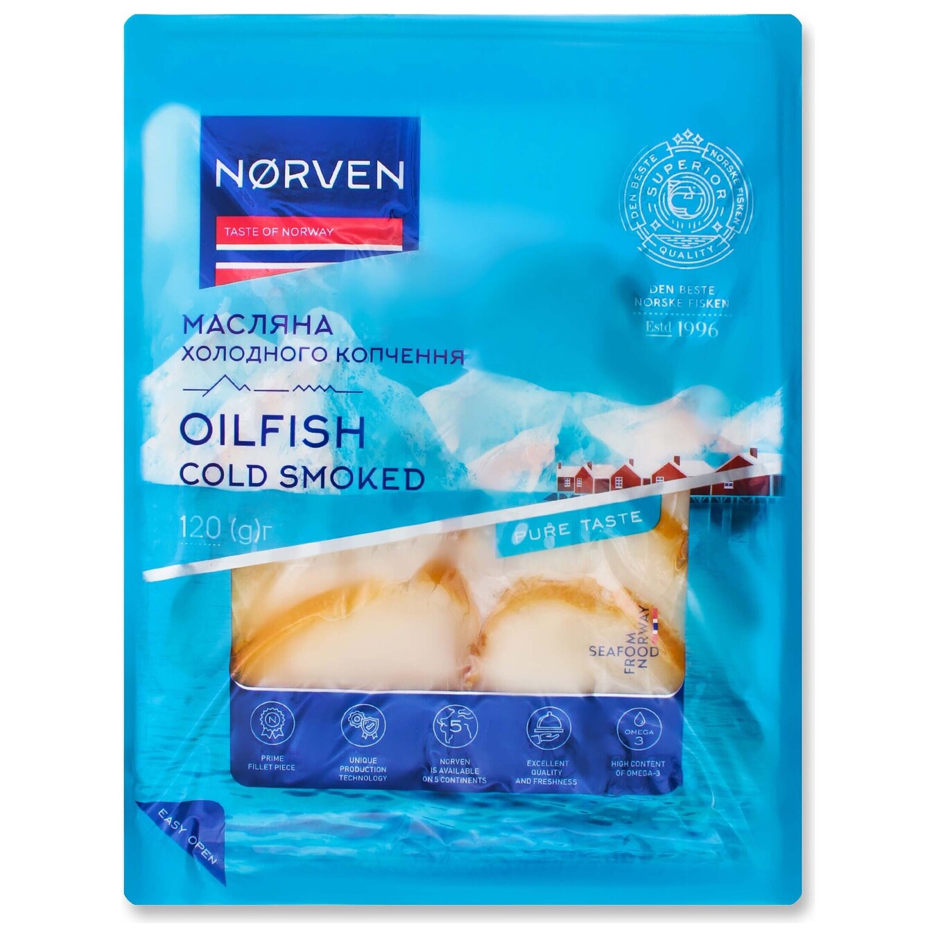 Norvel Cold-smoked butter, sliced ​​120g