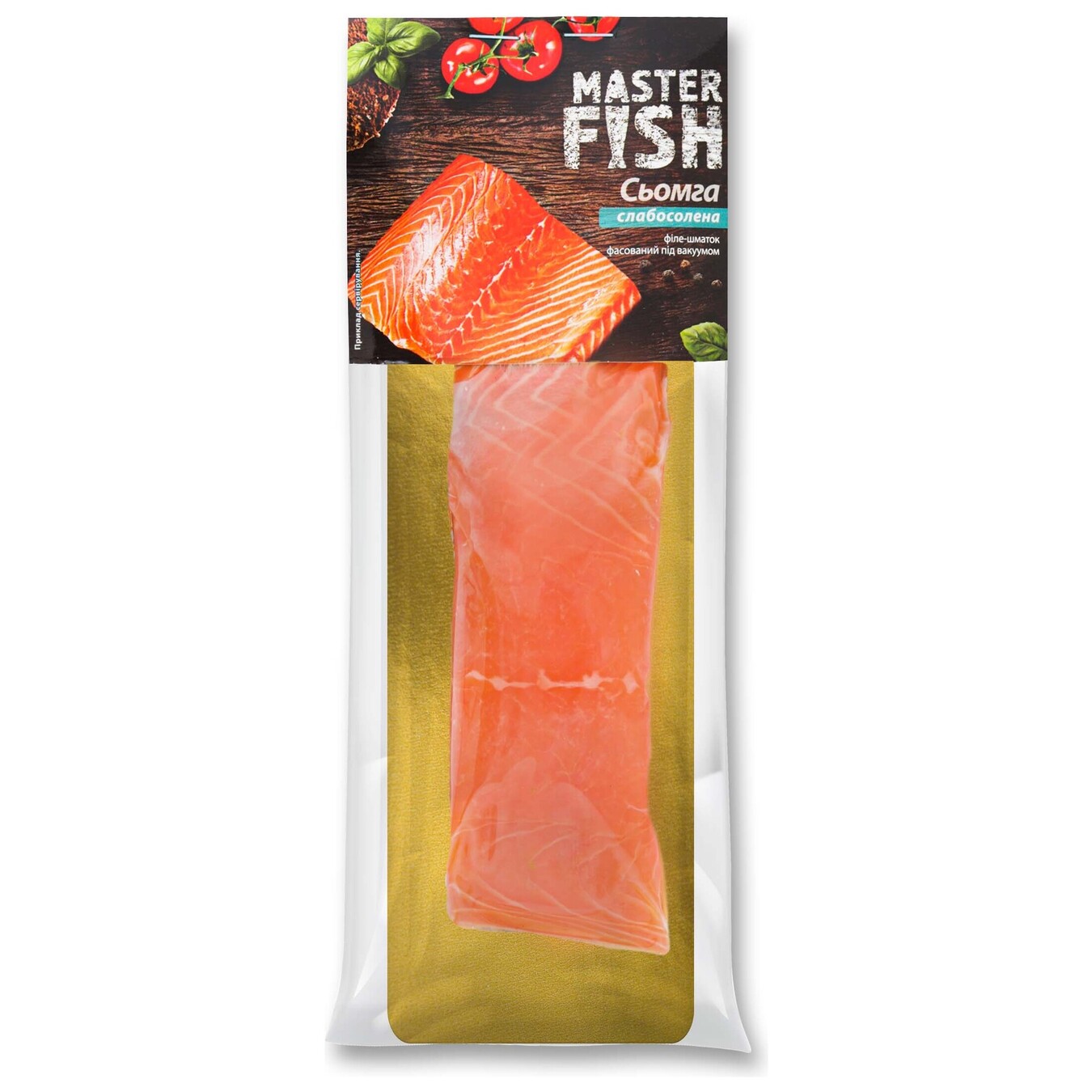 Master Fish Lightly Salted Salmon Fillet Piece 130g