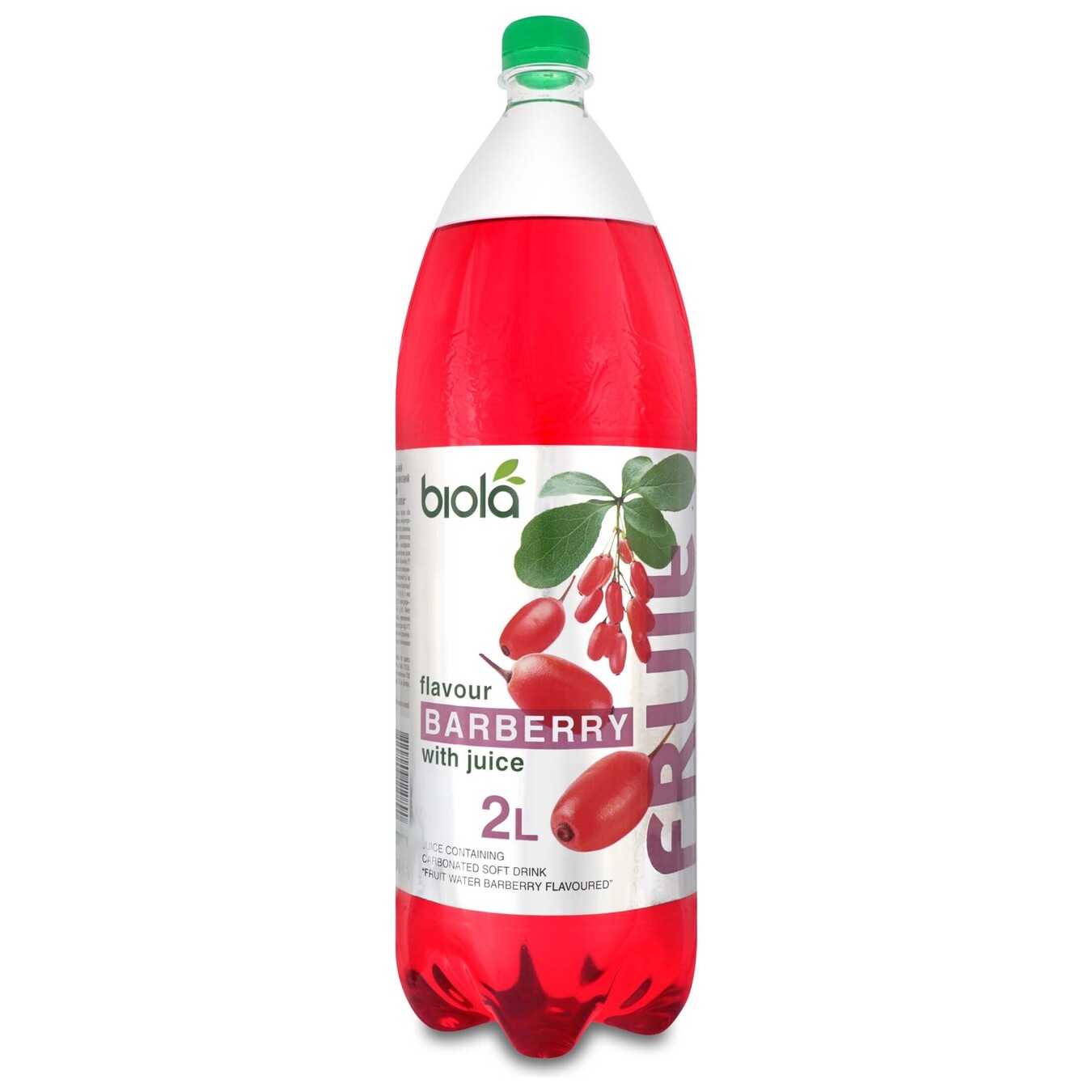 Biola Fruit Water Carbonated Drink with Barberry Juice 2l