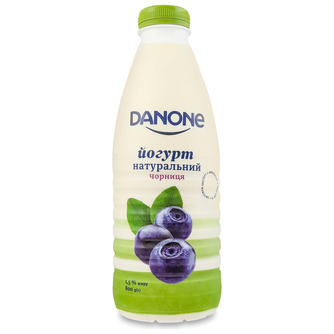 Danone yogurt blueberries drinking 1,5% PET 800g