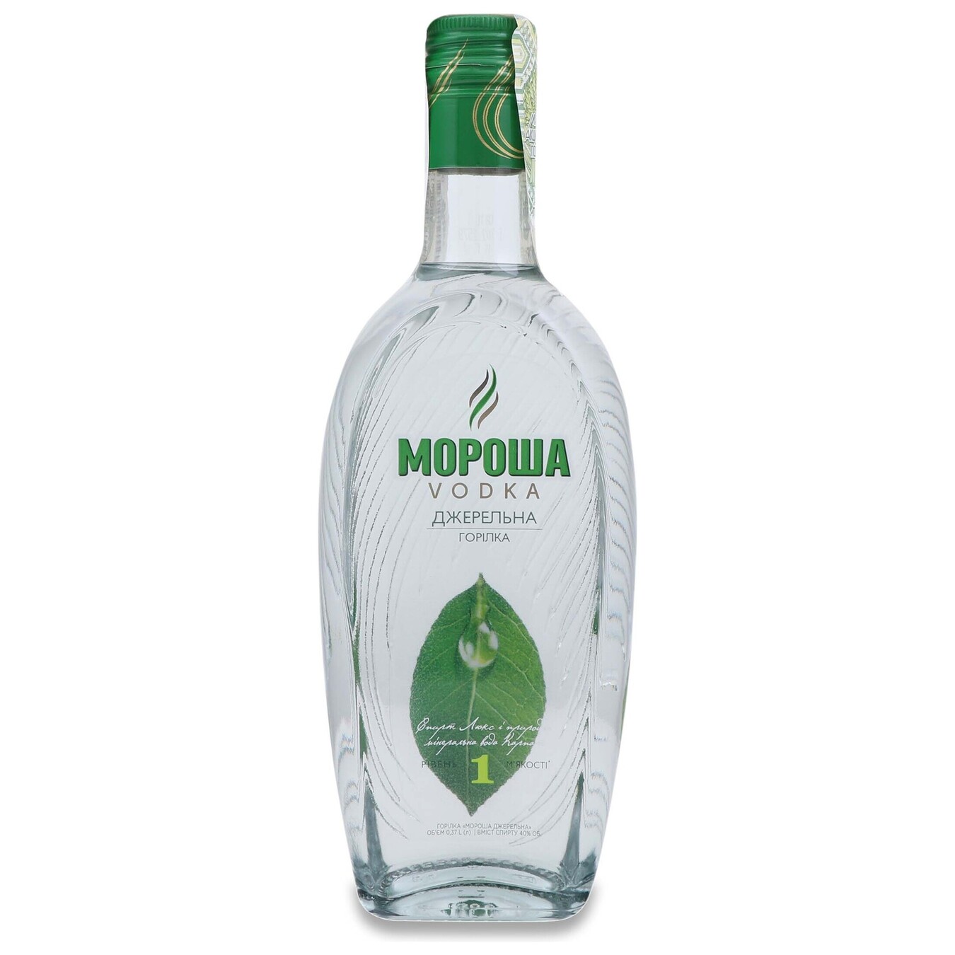 Vodka Morosha Dzherelna 40% 0,37l