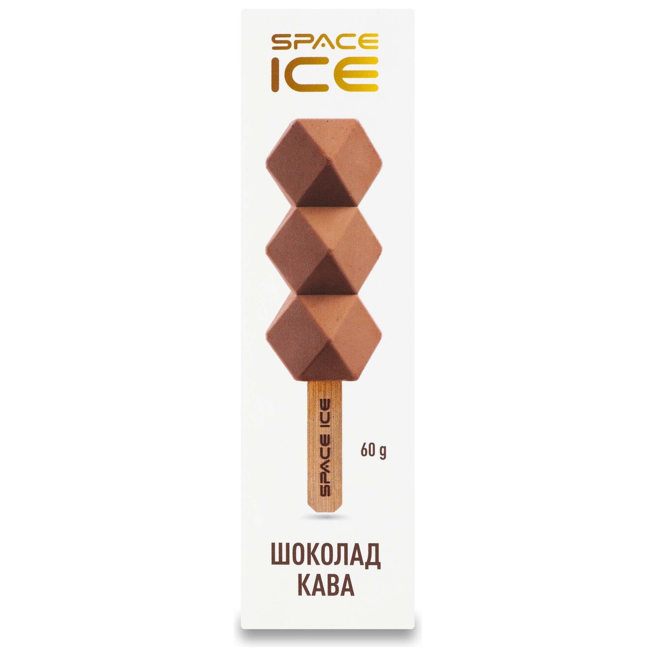 Морозиво Space Ice шоколад-кава 60г