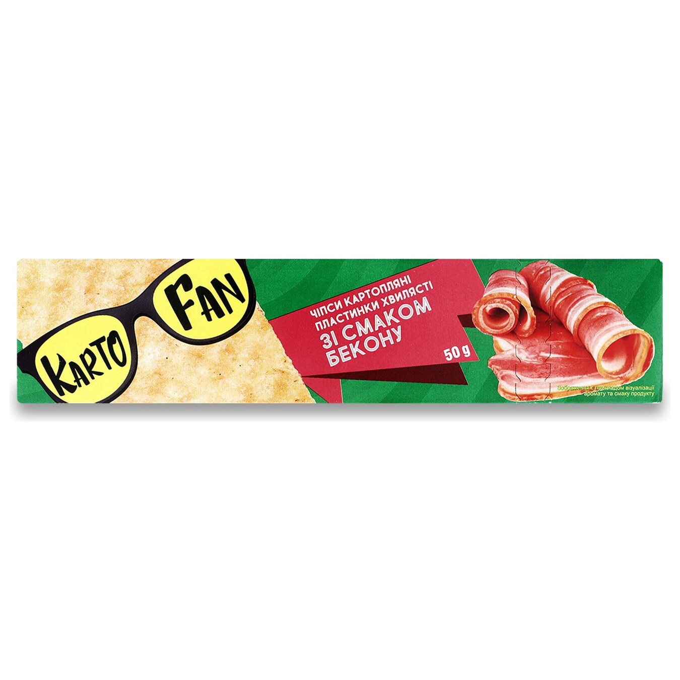 KartoFan Bacon-Flavored Potato Chips 50g