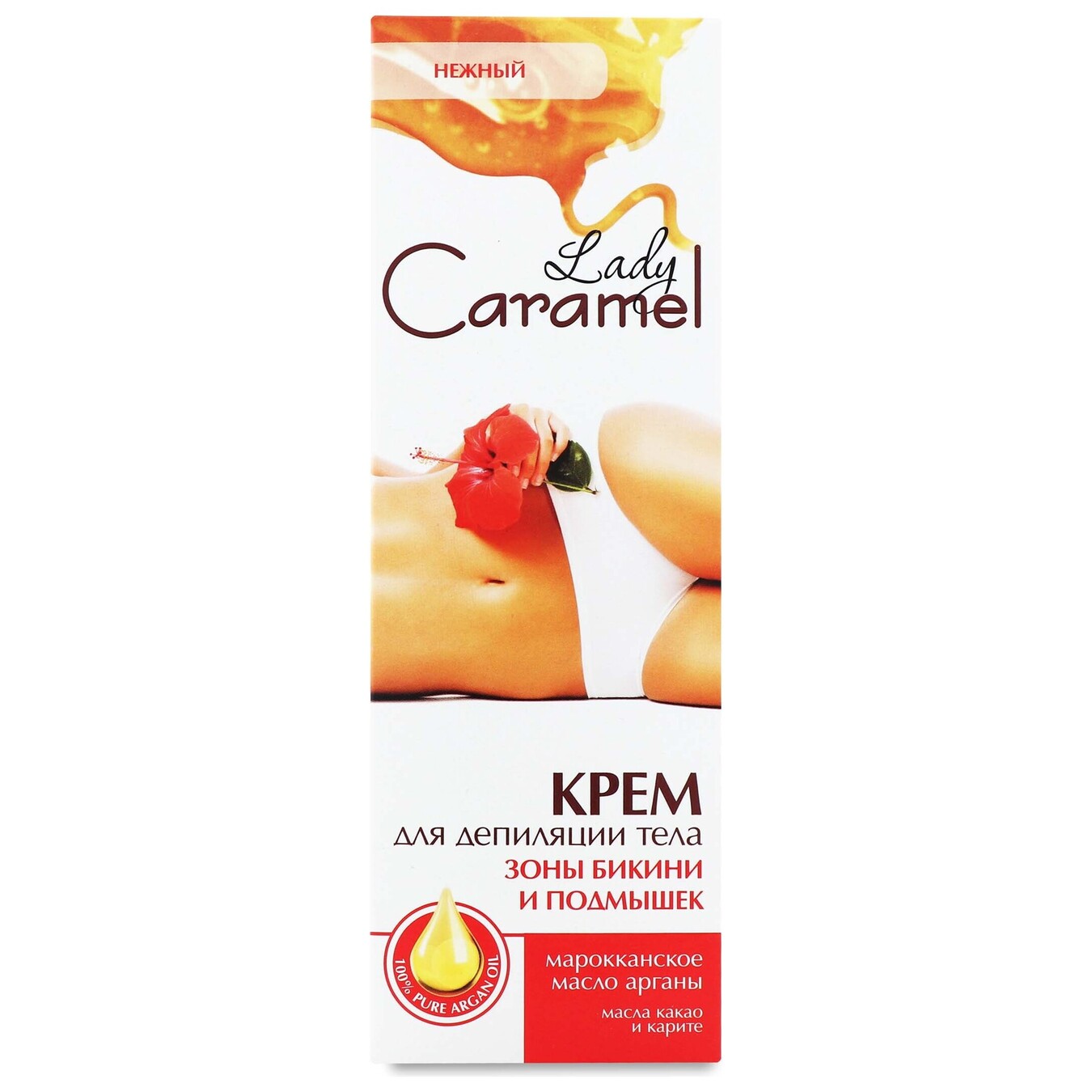 Cream Caramel for bikini depilation 100ml