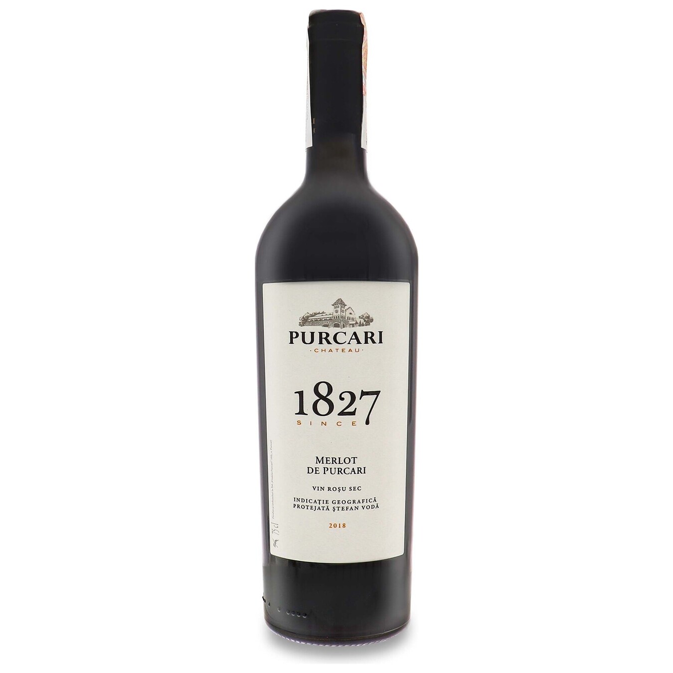 Вино Purcari Merlot de Purcari красное сухое 13% 0,75л