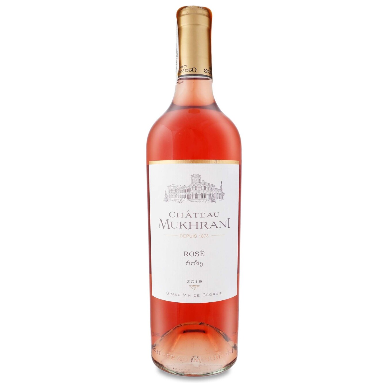 Вино Chateau Mukhrani Tavkveri розовое сухое 12% 0,75л
