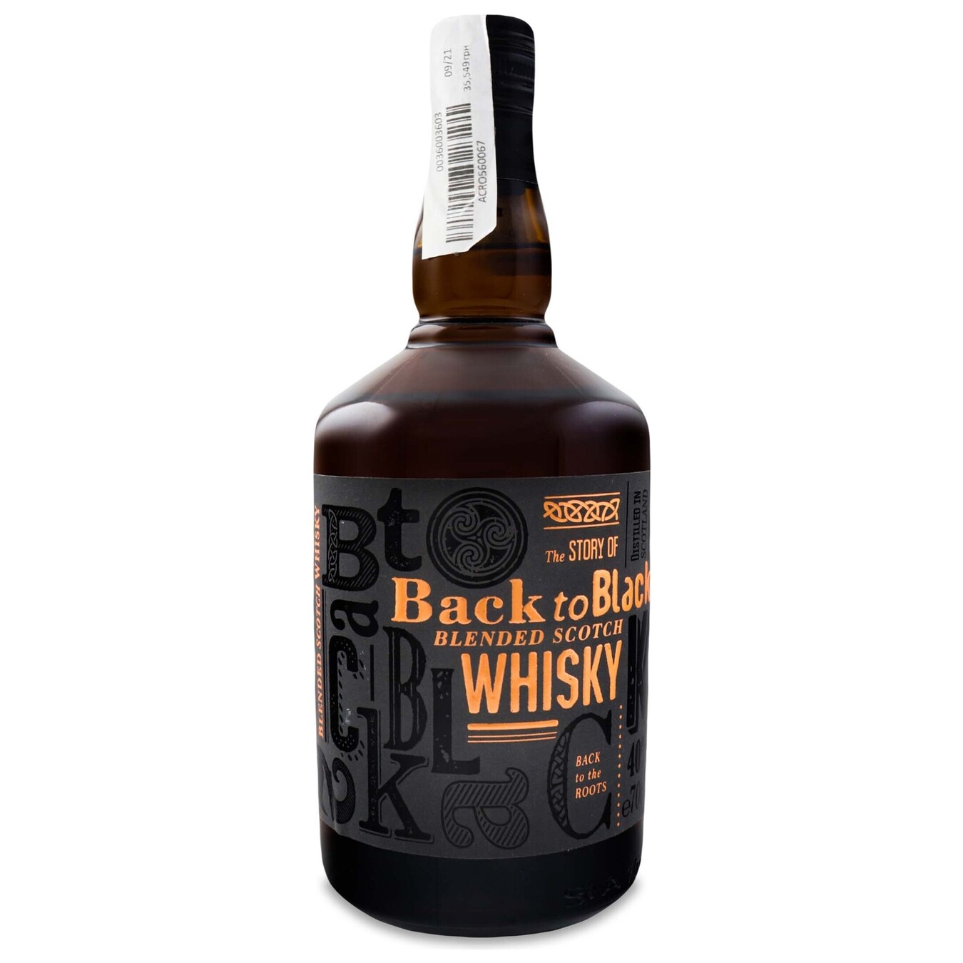 The Story of Back to Black Whisky 40% 0.7l