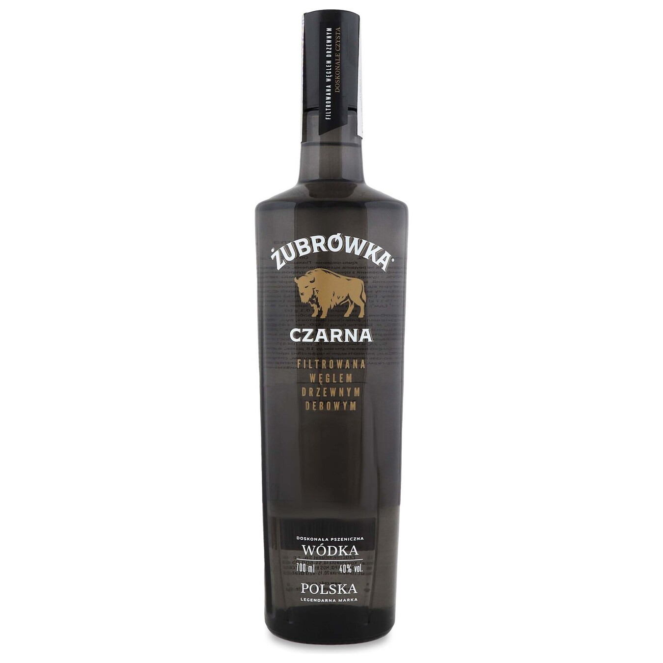 Zubrowka Vodka Czarna 40% 0.7l