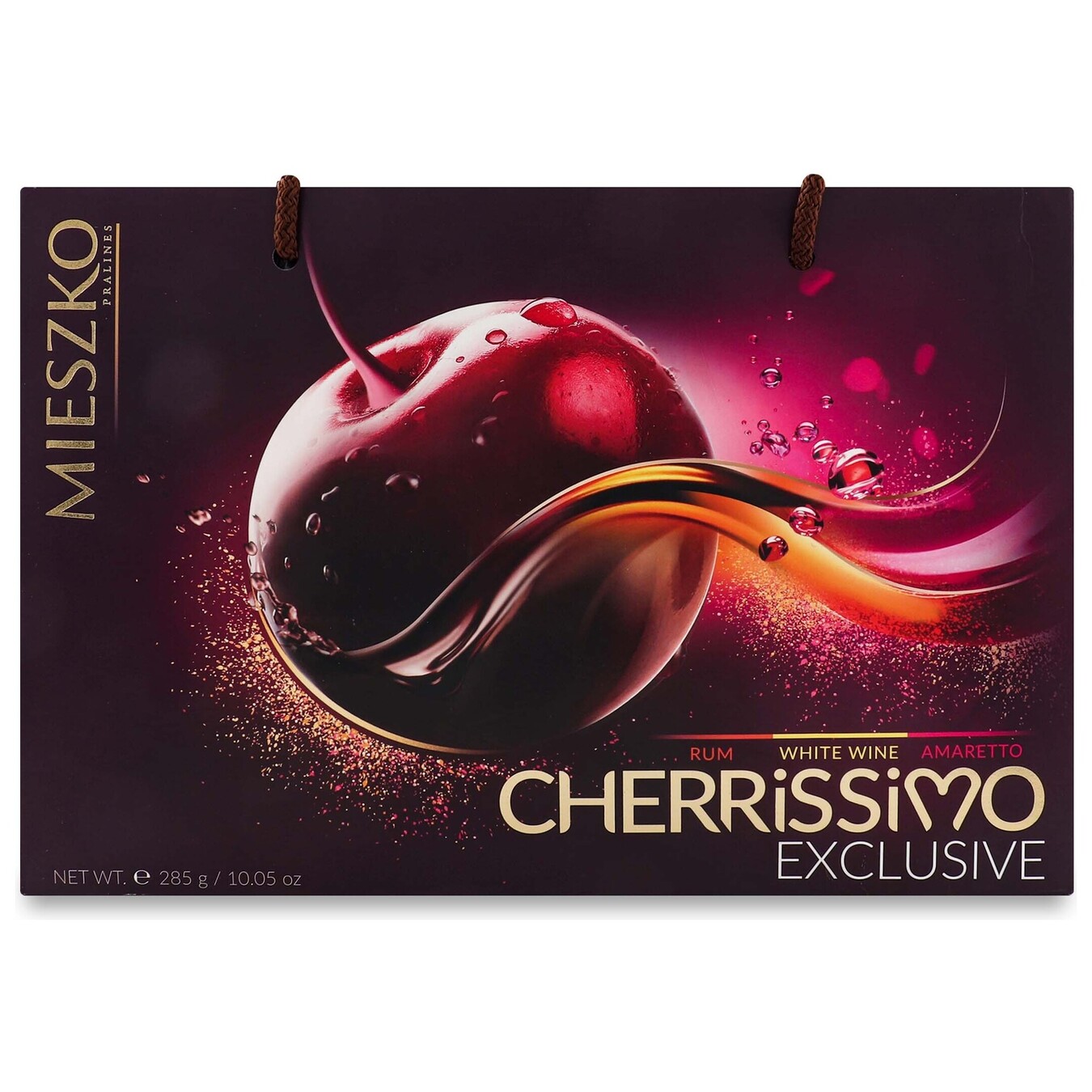 Цукерки шоколадні Mieszko Cherrissimo Exclusive з вишнею 285г