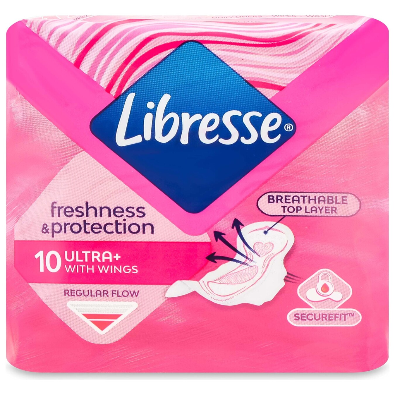 Hygienic pads Libresse Ultra Normal soft, 10 pcs