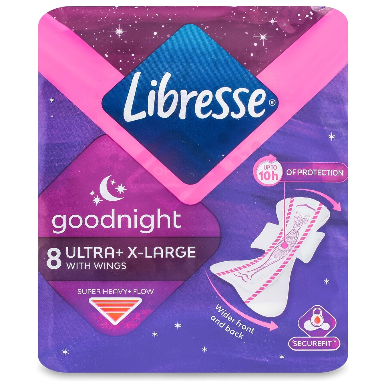 Pads Libresse Ultra Night Extra 8 pcs