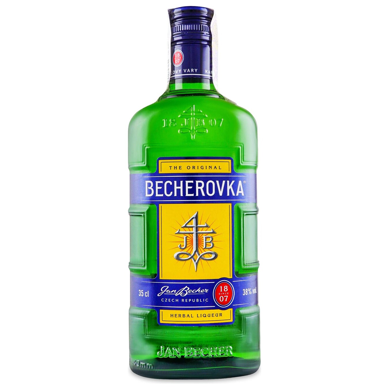 Настоянка Becherovka 38% 0.35л