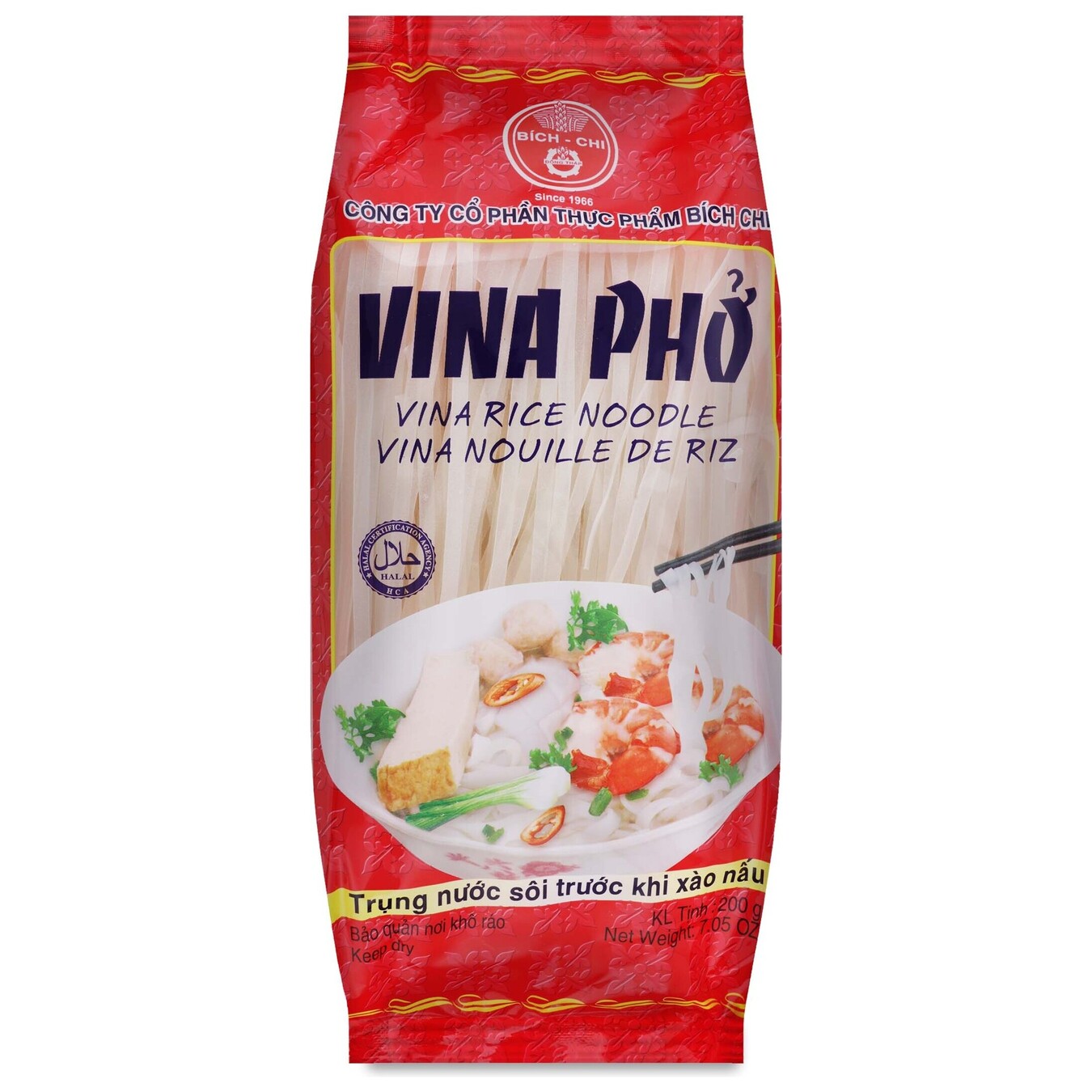 Bich Chi rice noodles 3.5 mm 200g