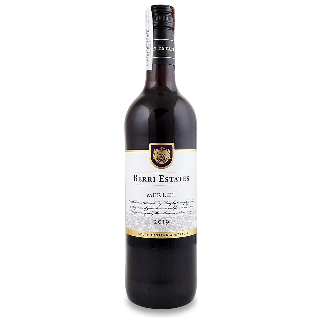 Вино Berri Estates Merlot червоне напівсухе 13% 0,75л