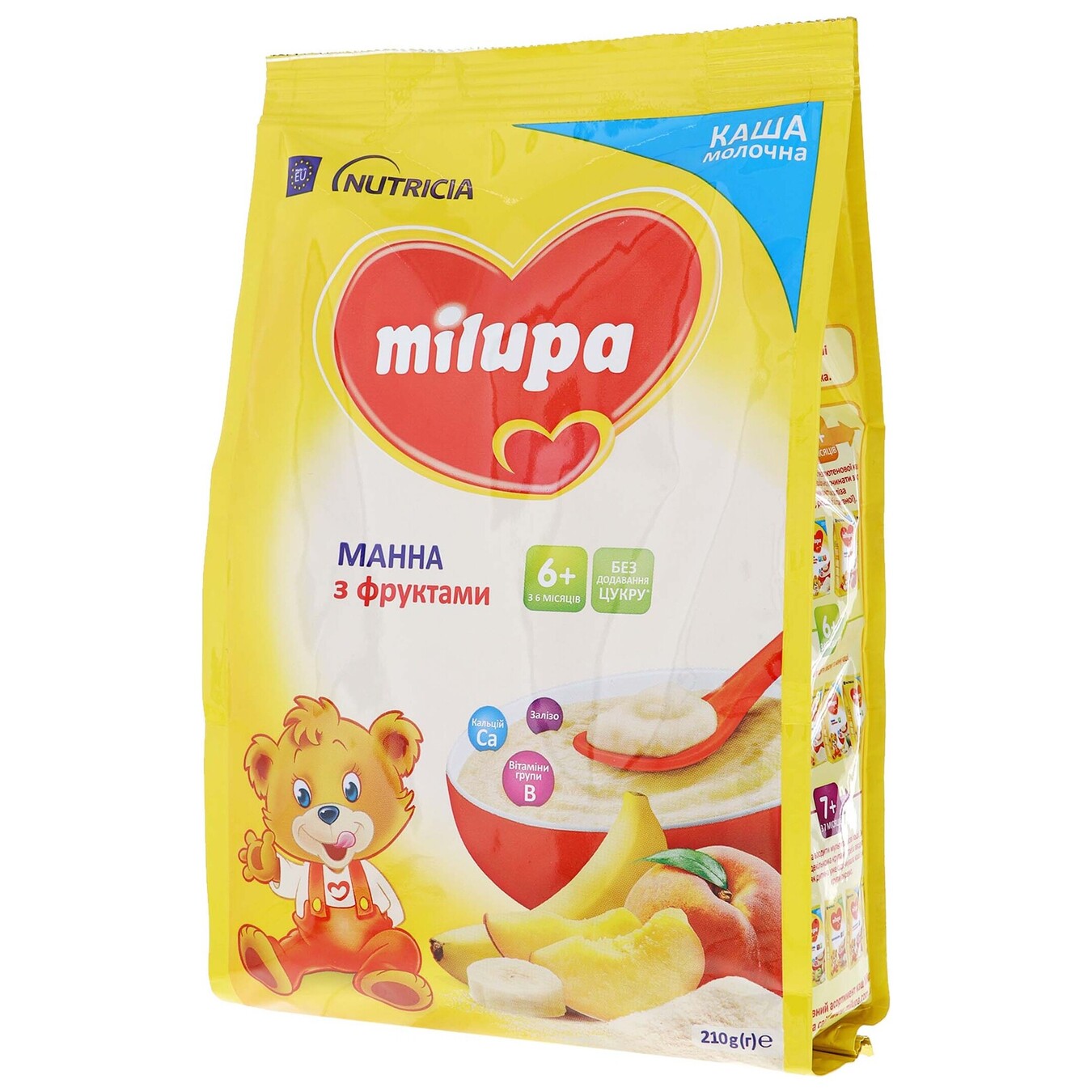 Milupa semolina porridge with fruit from 6 months 210g 2