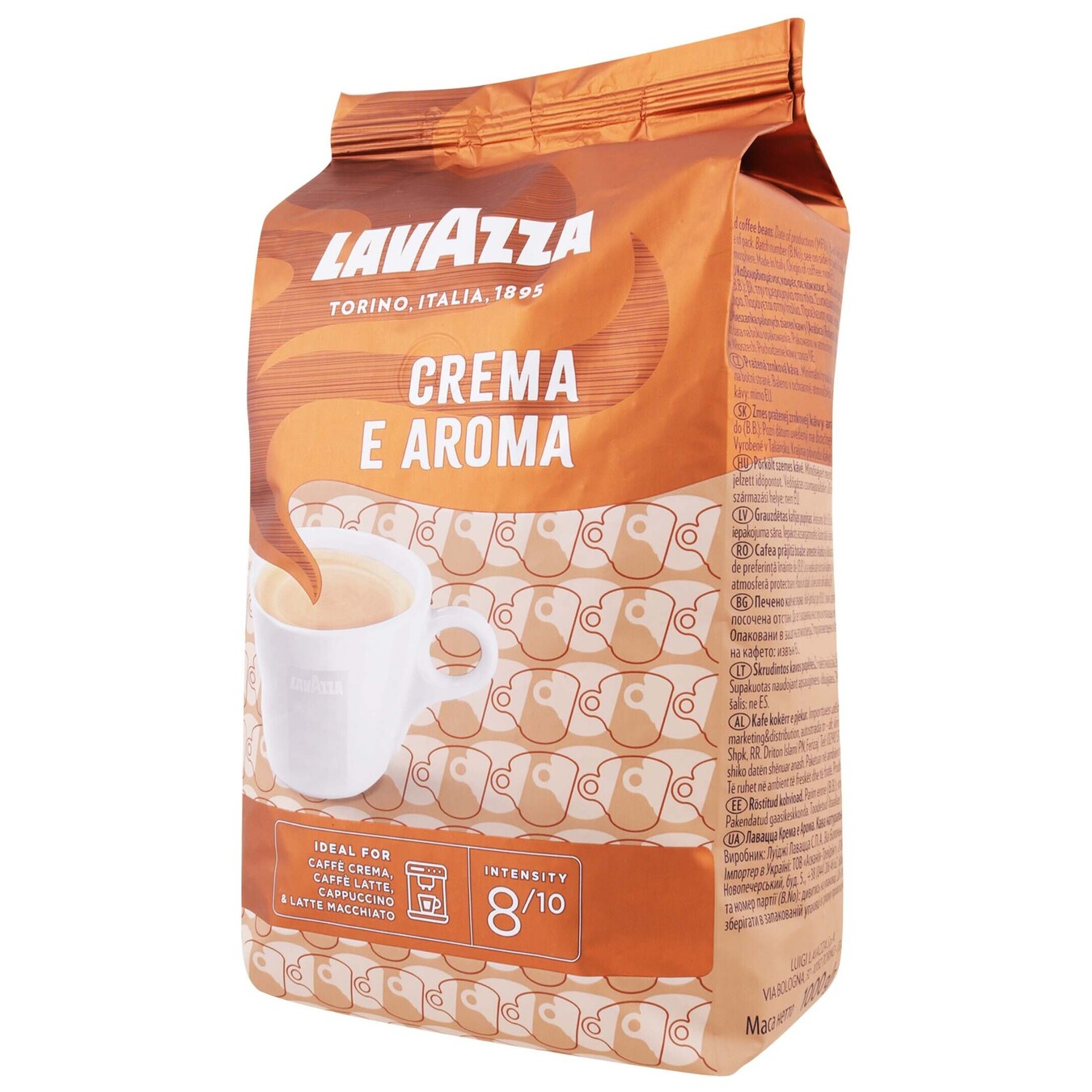 Кава Lavazza Crema e Aroma в зернах 1кг 2
