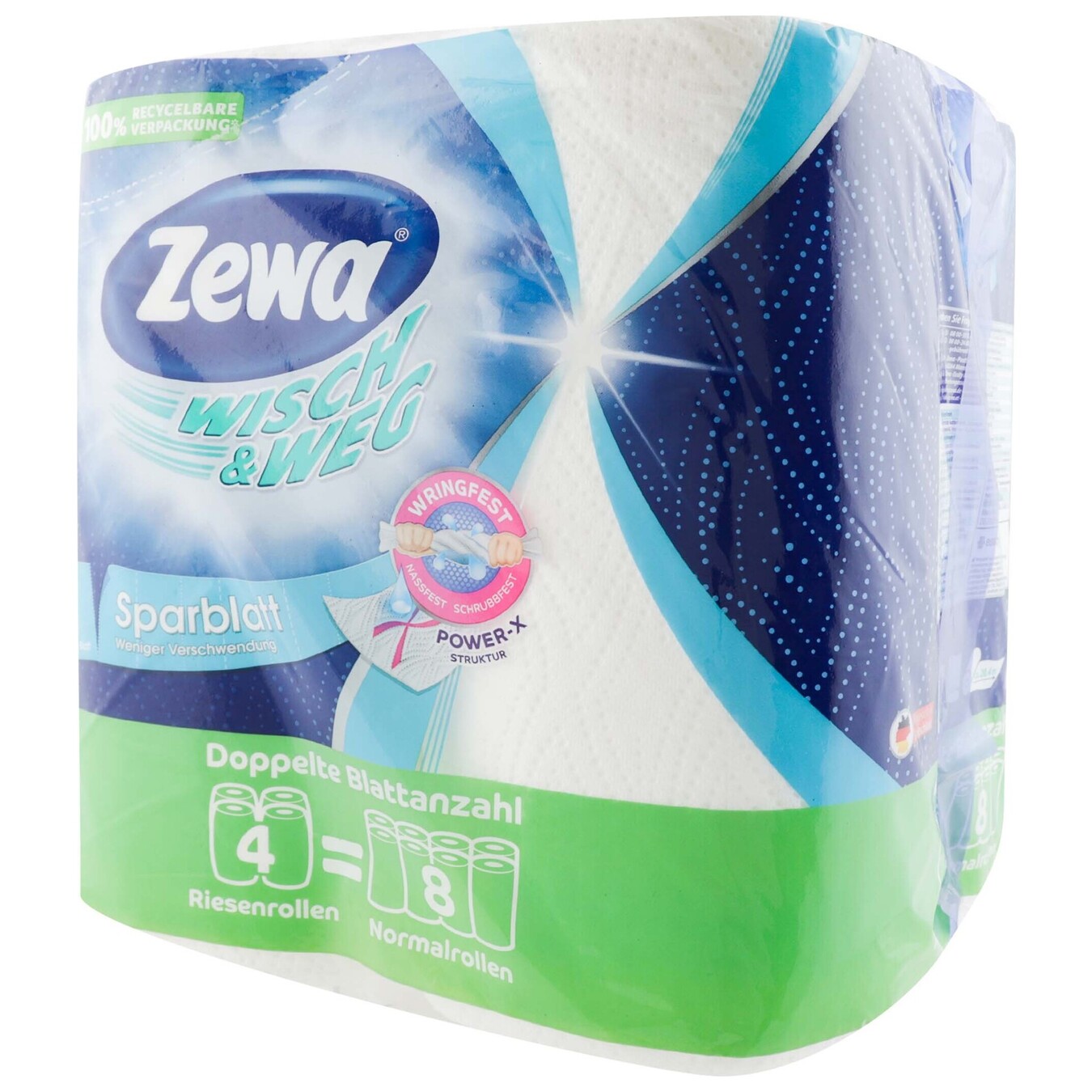 Paper towels Zewa Wisch&Weg 4pcs 2