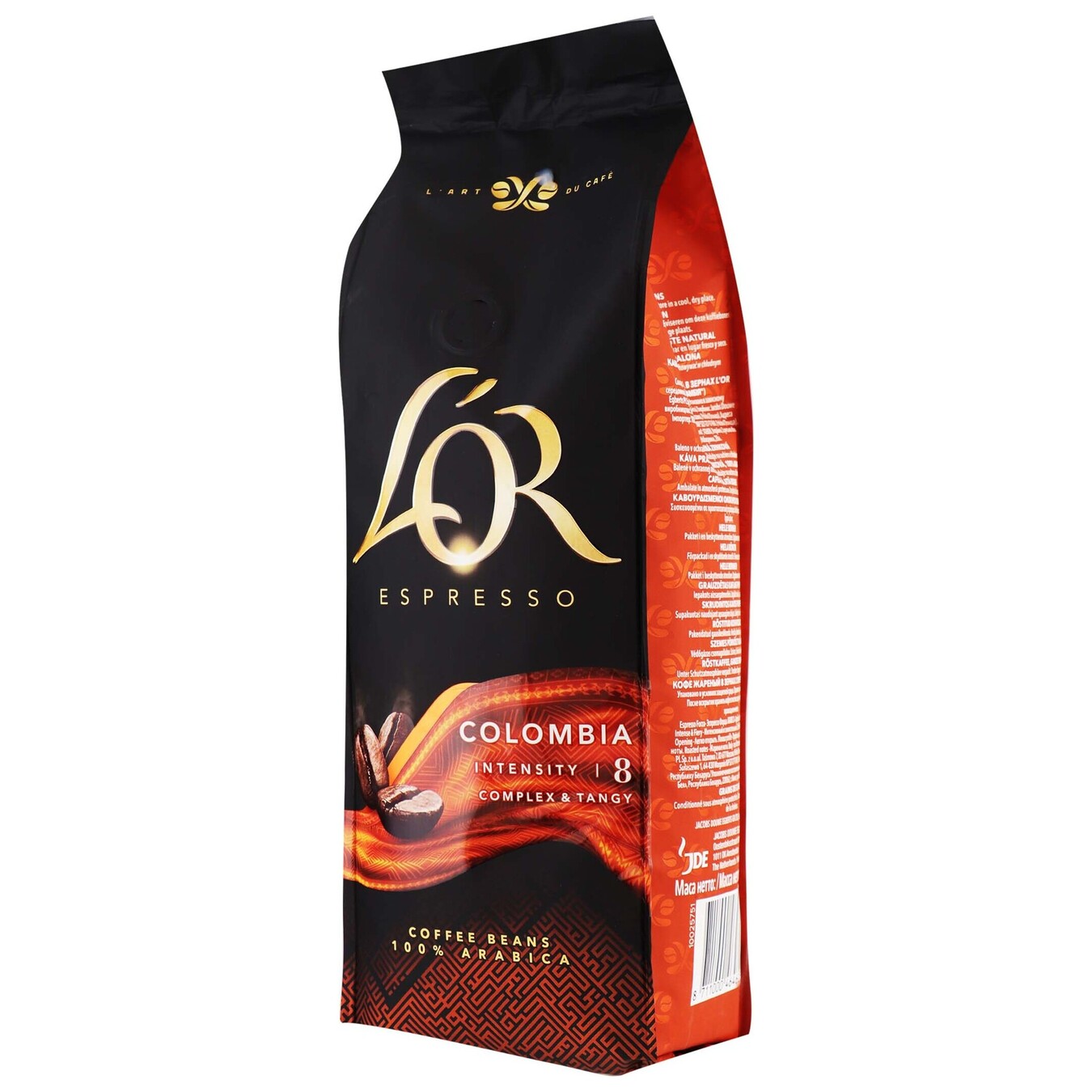 Кава L'or Espresso Colombia в зернах 500г 2