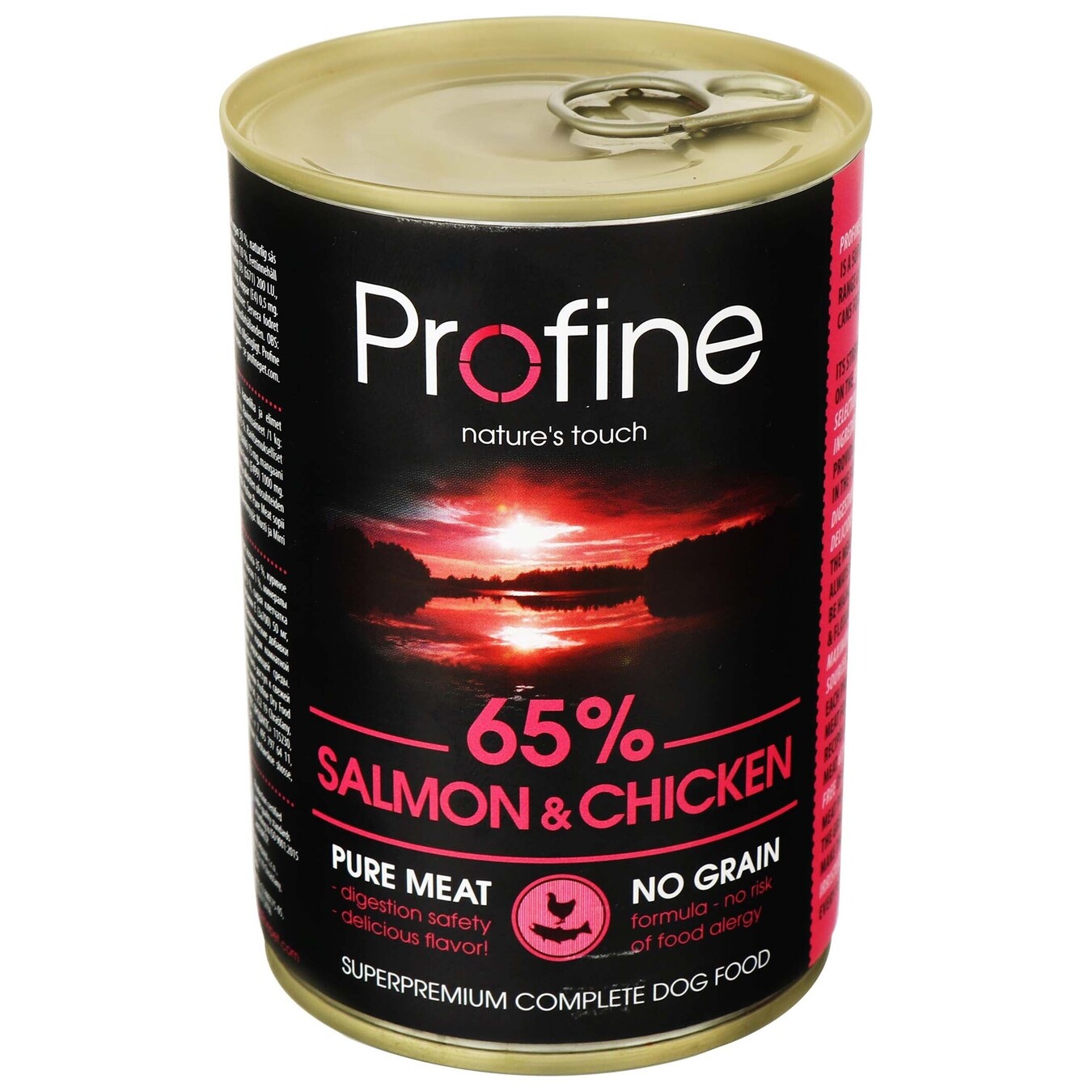 Profine Food with Salmon and Chicken for Dogs of All Breeds 400g 2