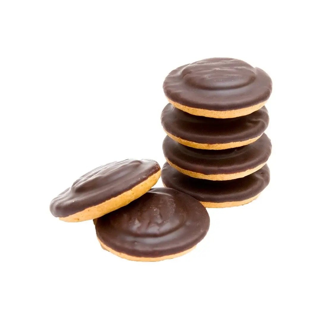 Galicia cookies with cherry-flavored jelly in confectionery glaze 500g 2