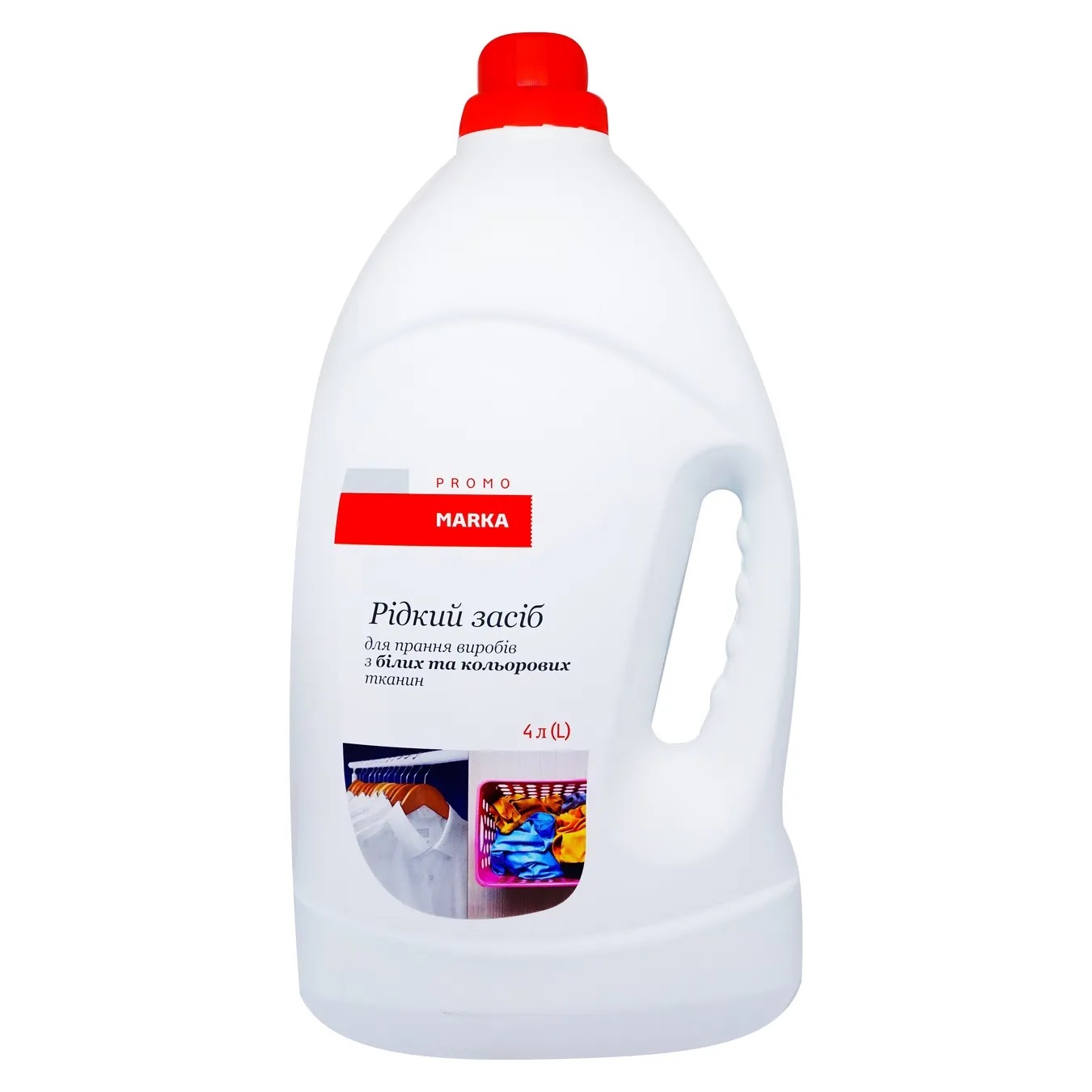 Marka Promo liquid laundry detergent for white and colored fabrics 4L